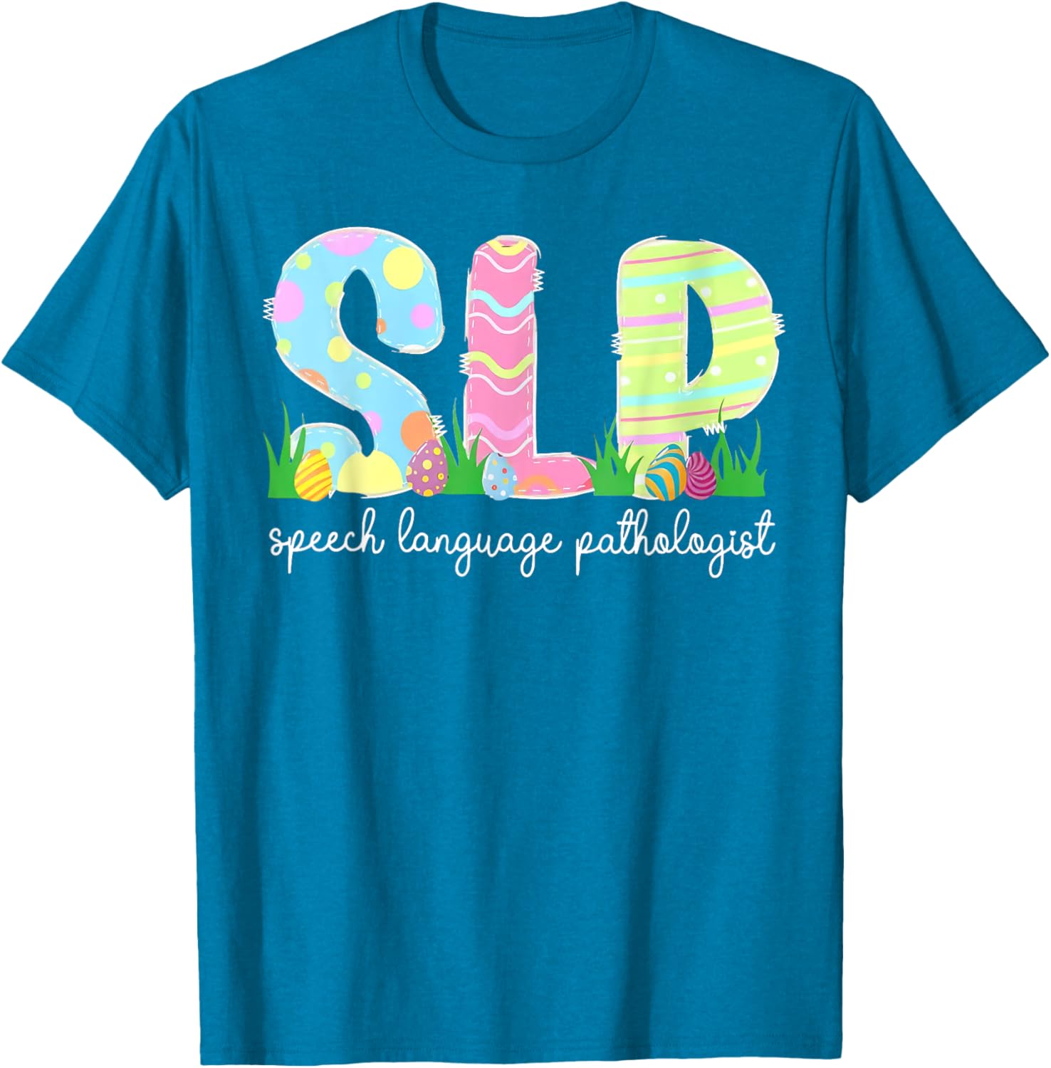 Charming Easter SLP T-Shirt for Speech Language Pathology Lovers - 3