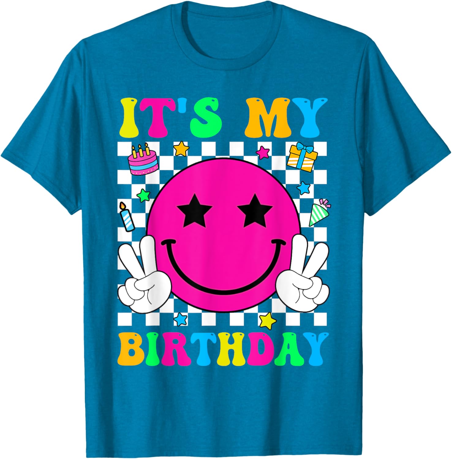 Groovy It's My Birthday T-Shirt for Men, Women, Teens, and Kids - 17