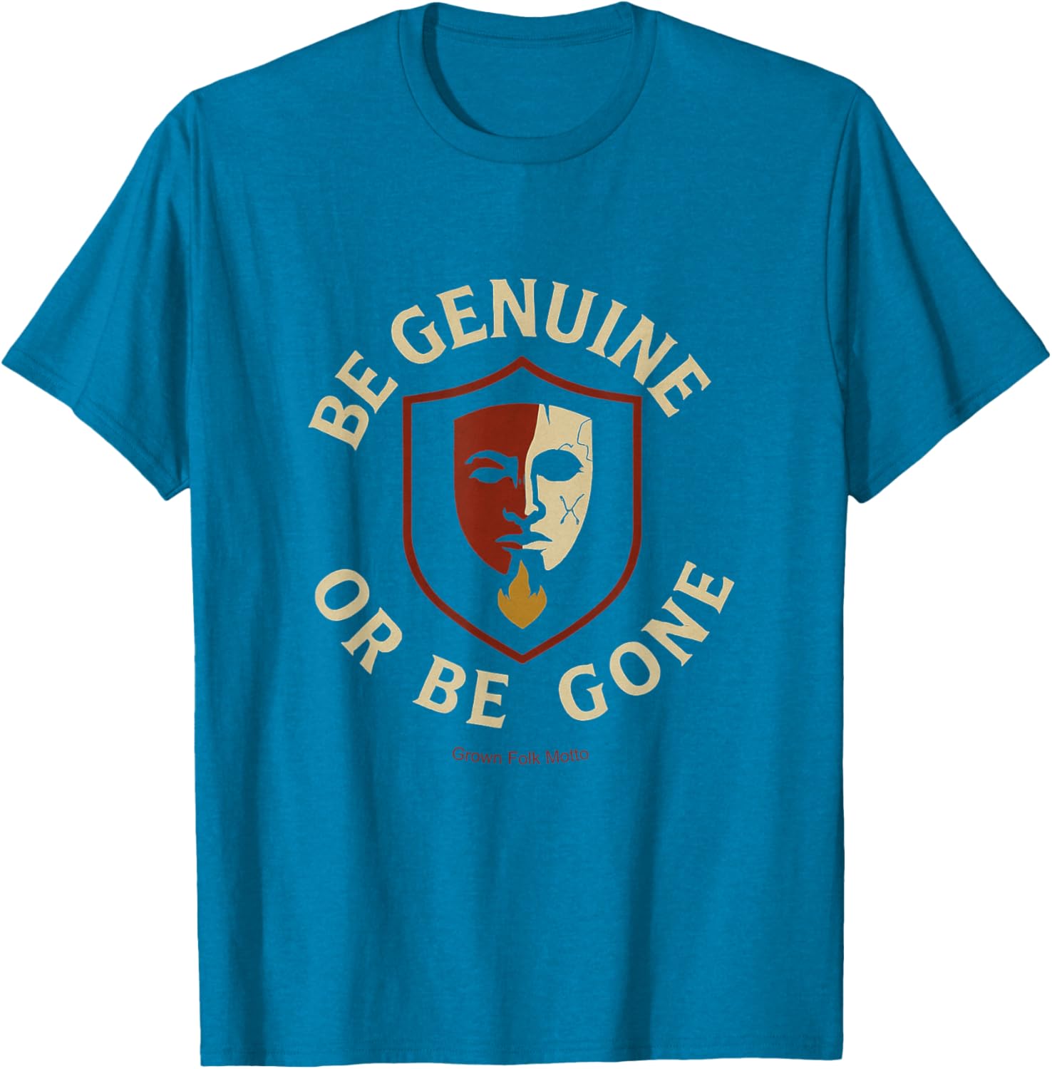 Be Genuine or Be Gone Motivational T-Shirt for Inspiring Style - 3