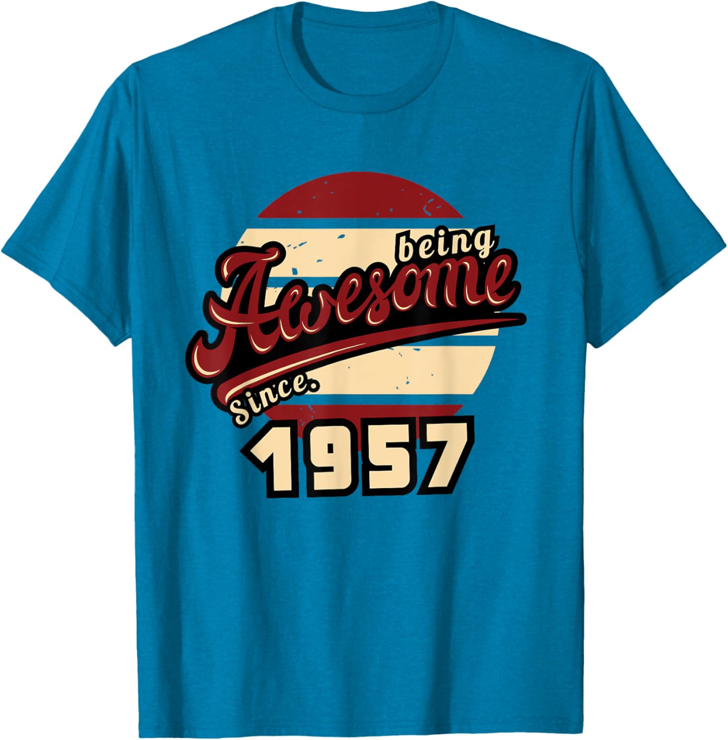 Awesome Since 1957 Retro 68th Birthday T-Shirt Gift for Him or Her - 20