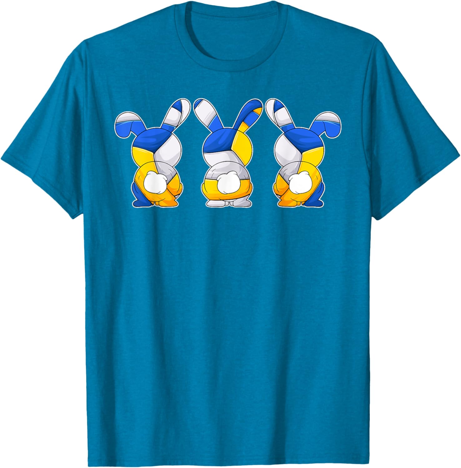Funny Volleyball Easter Bunnies T-Shirt for Men and Boys Celebrating Easter - 11