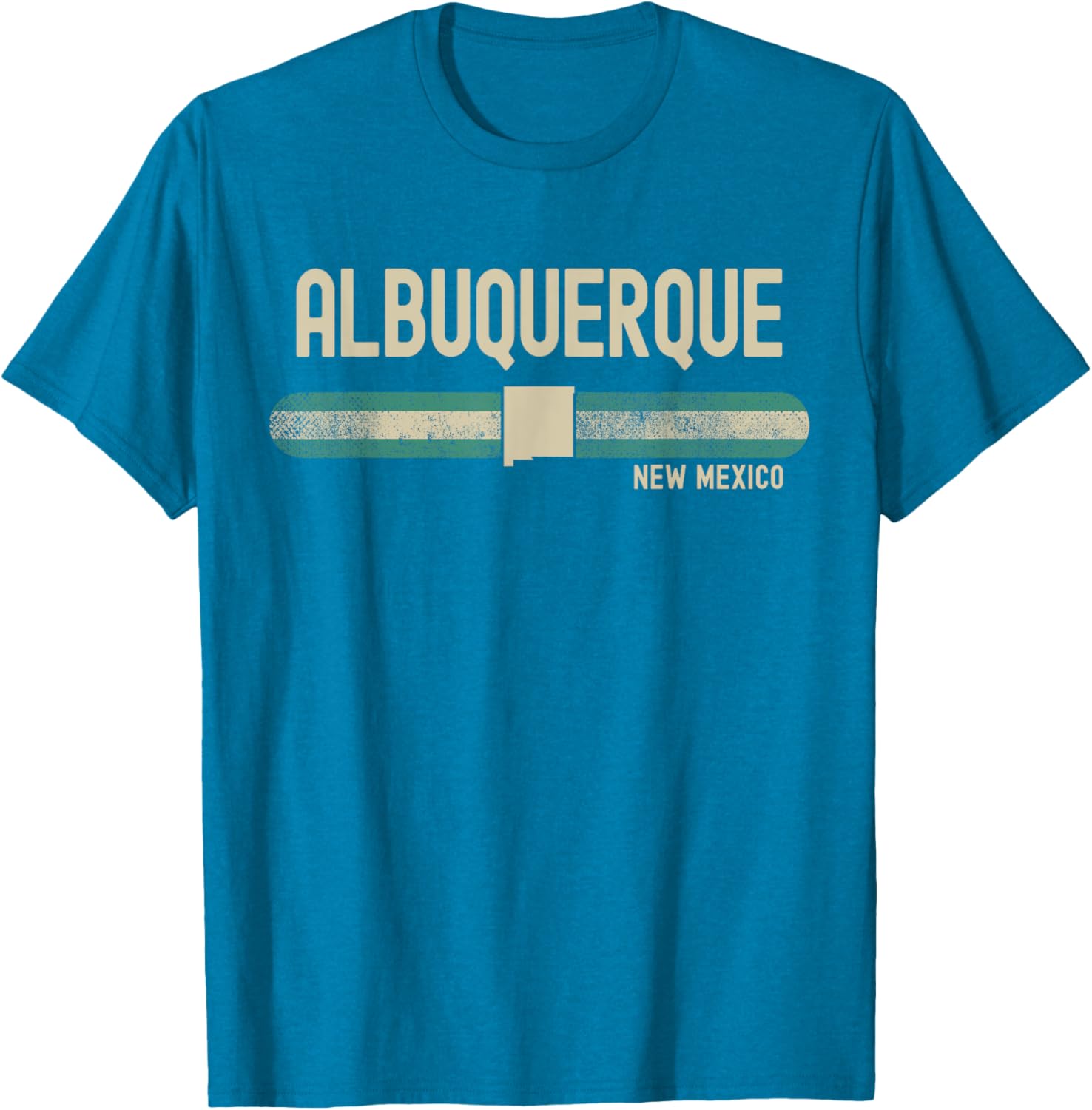Albuquerque New Mexico 80s Style T-Shirt for Trendy Travelers - 15