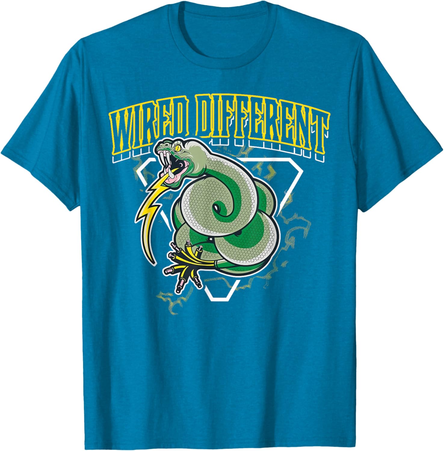 Wired Different Snake T-Shirt for Unique Style and Comfort - 13