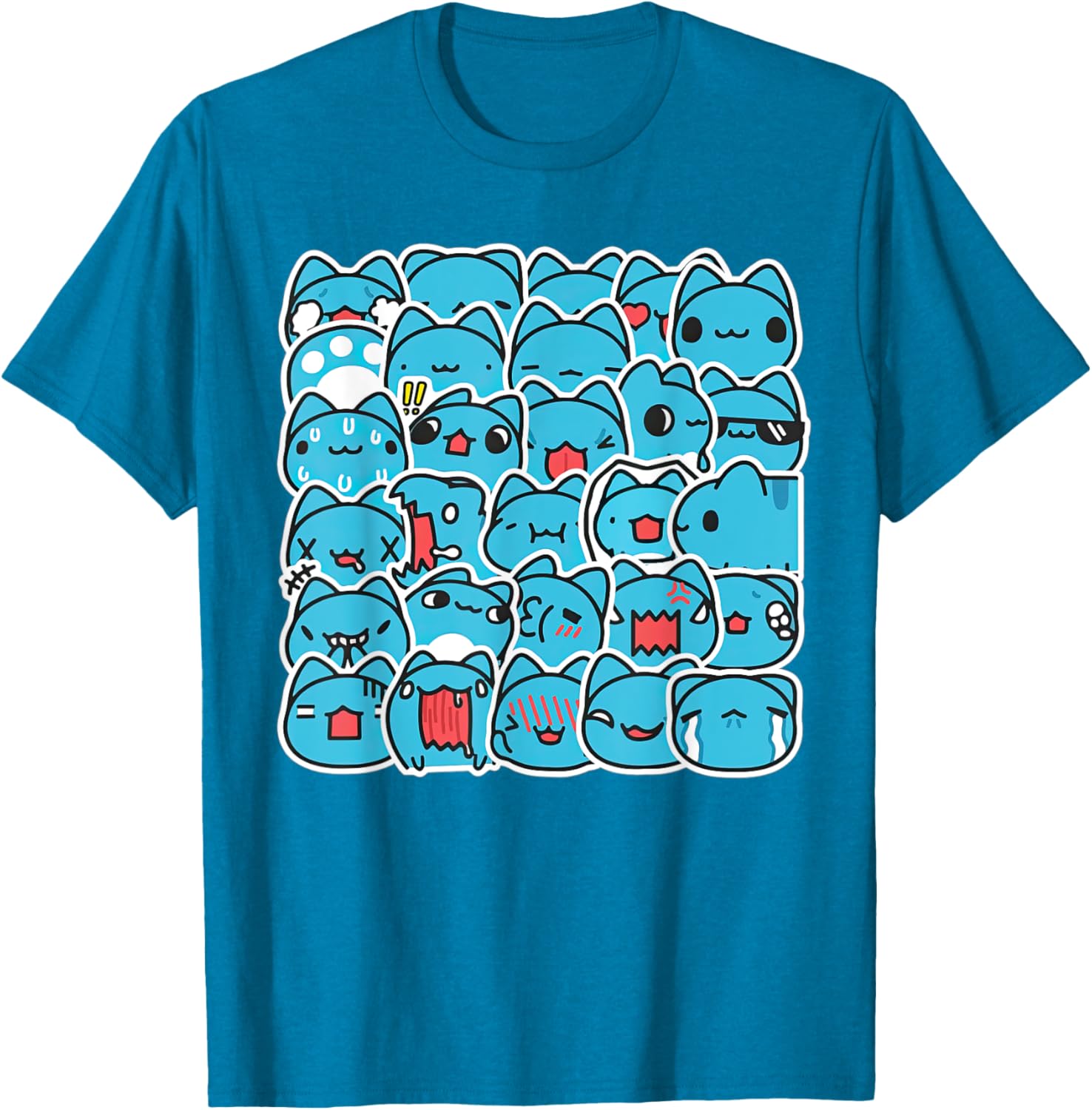 Adorable Bugcat Capoo T-Shirt for Cat Lovers - Cute & Comfy Style - 19