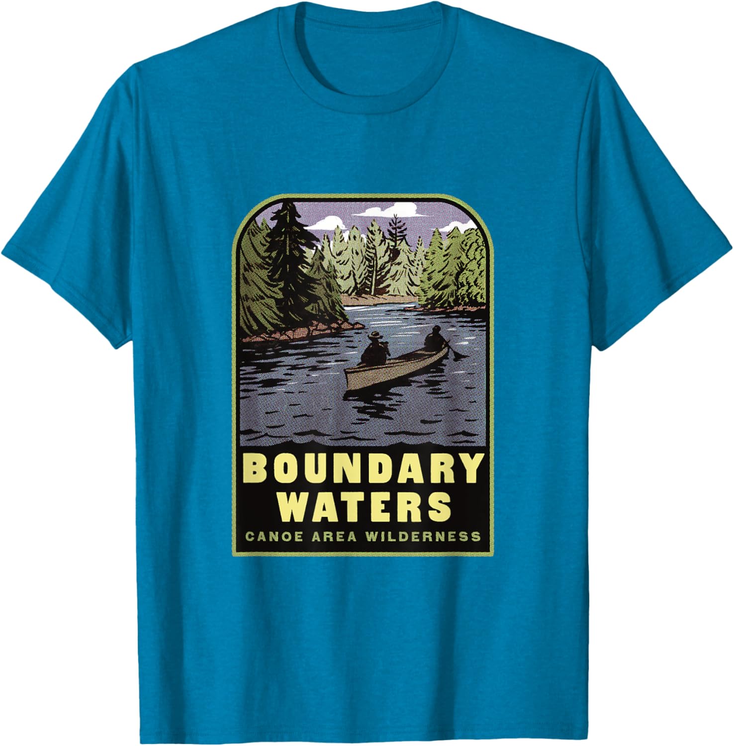 Boundary Waters Canoe Area Minnesota T-Shirt for Outdoor Adventures - 12