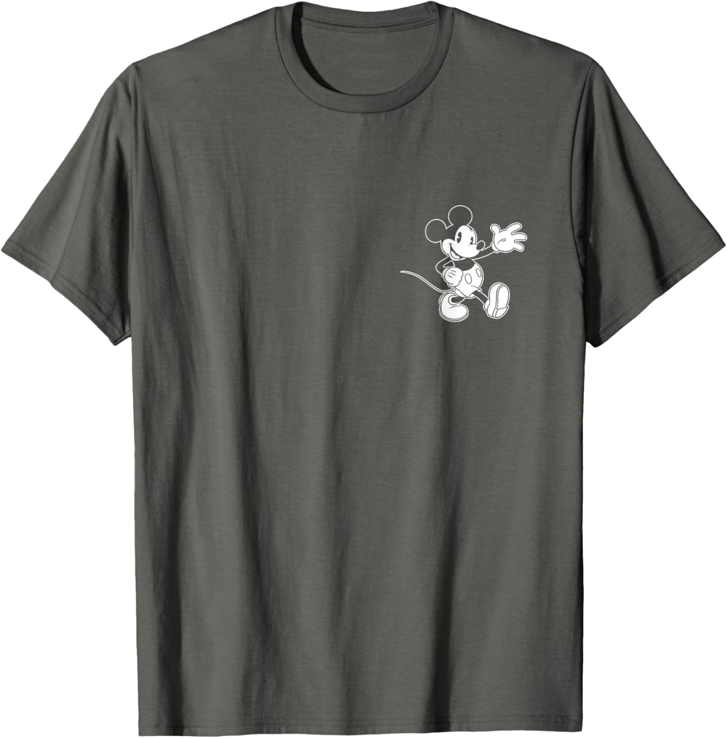 Vintage Mickey and Friends White T-Shirt for Disney Fans and Collectors - 1