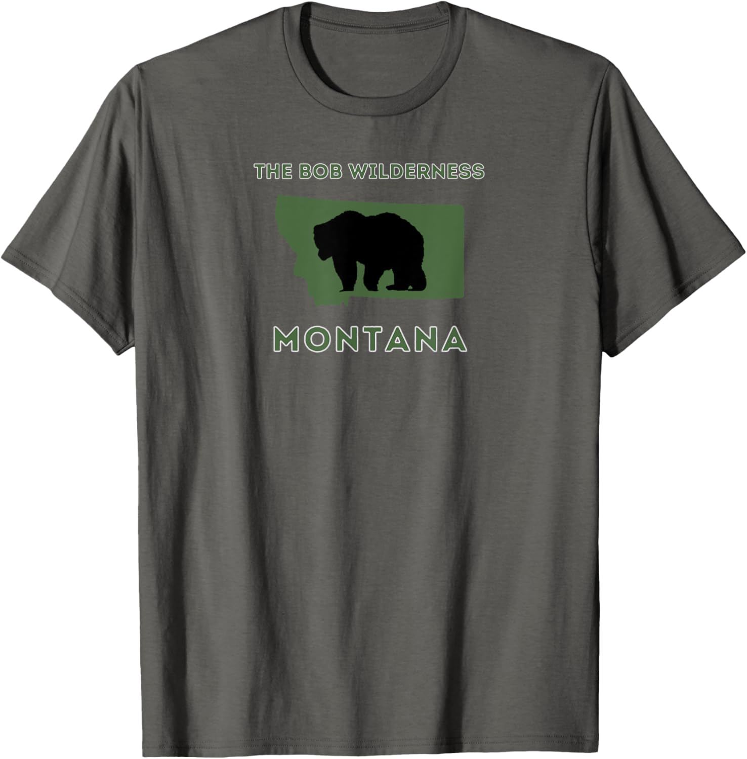 Bob Wilderness Montana T-Shirt for Nature Lovers - Stylish Outdoor Wear - 4