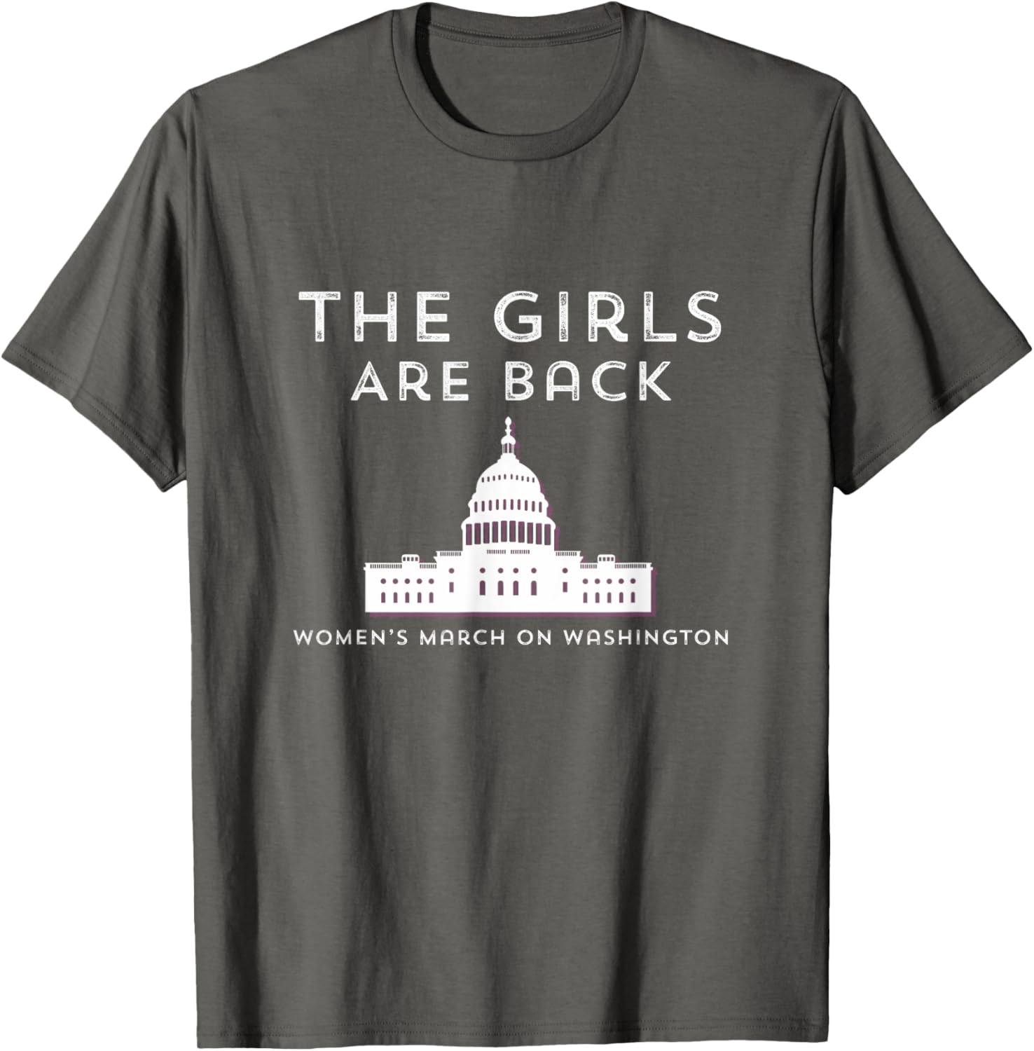 Women's March Girls Are Back in DC 2025 T-Shirt for Empowerment - 3