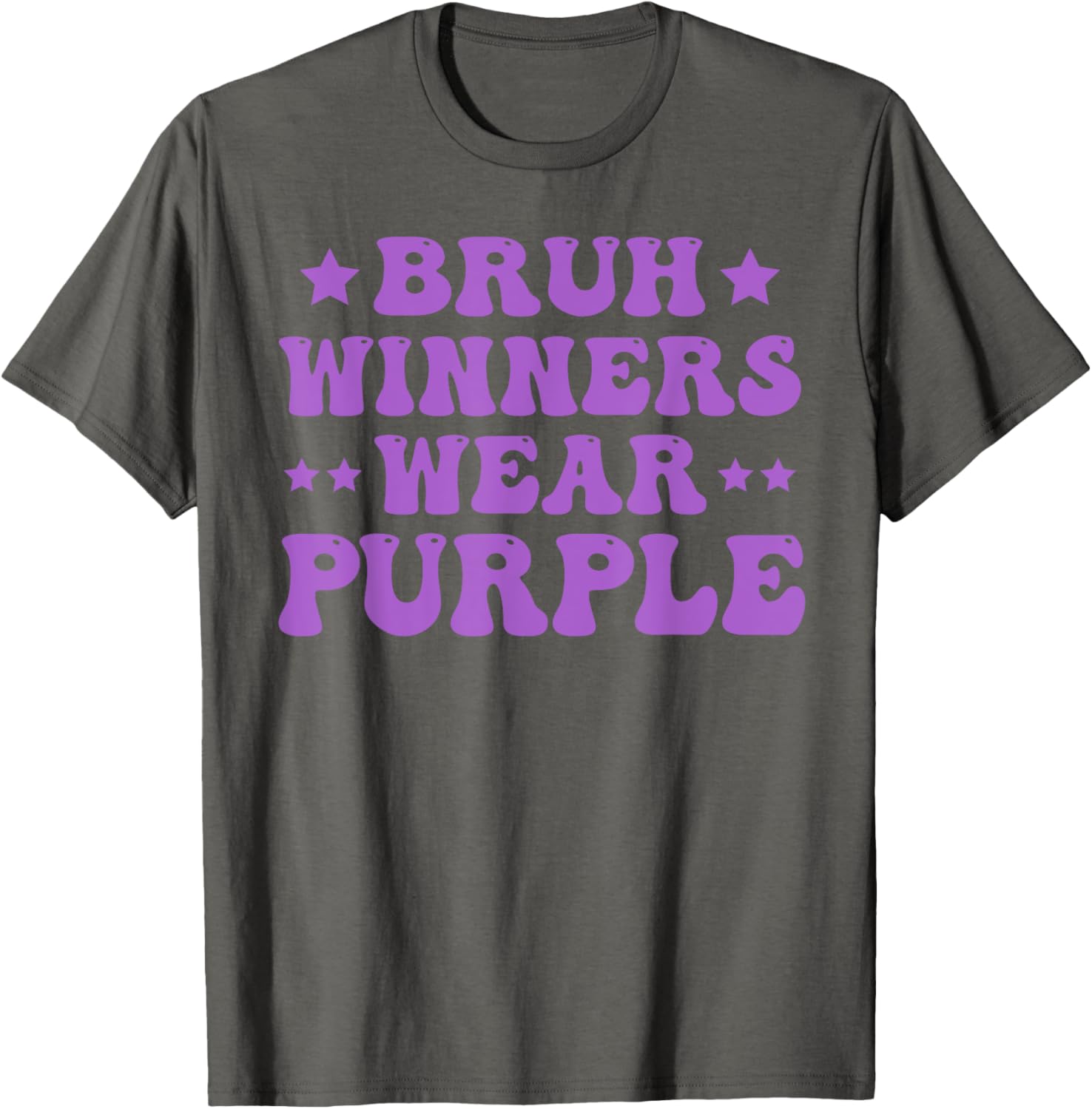 Winners Wear Purple Camp Team Spirit Week Matching T-Shirt for All Ages - 10