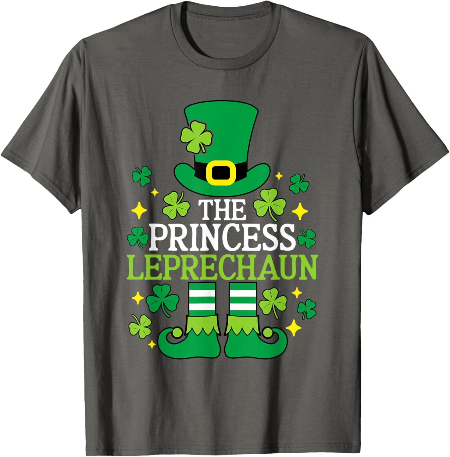 Charming Princess Leprechaun Family Matching T-Shirts for St Patrick's Day - 10