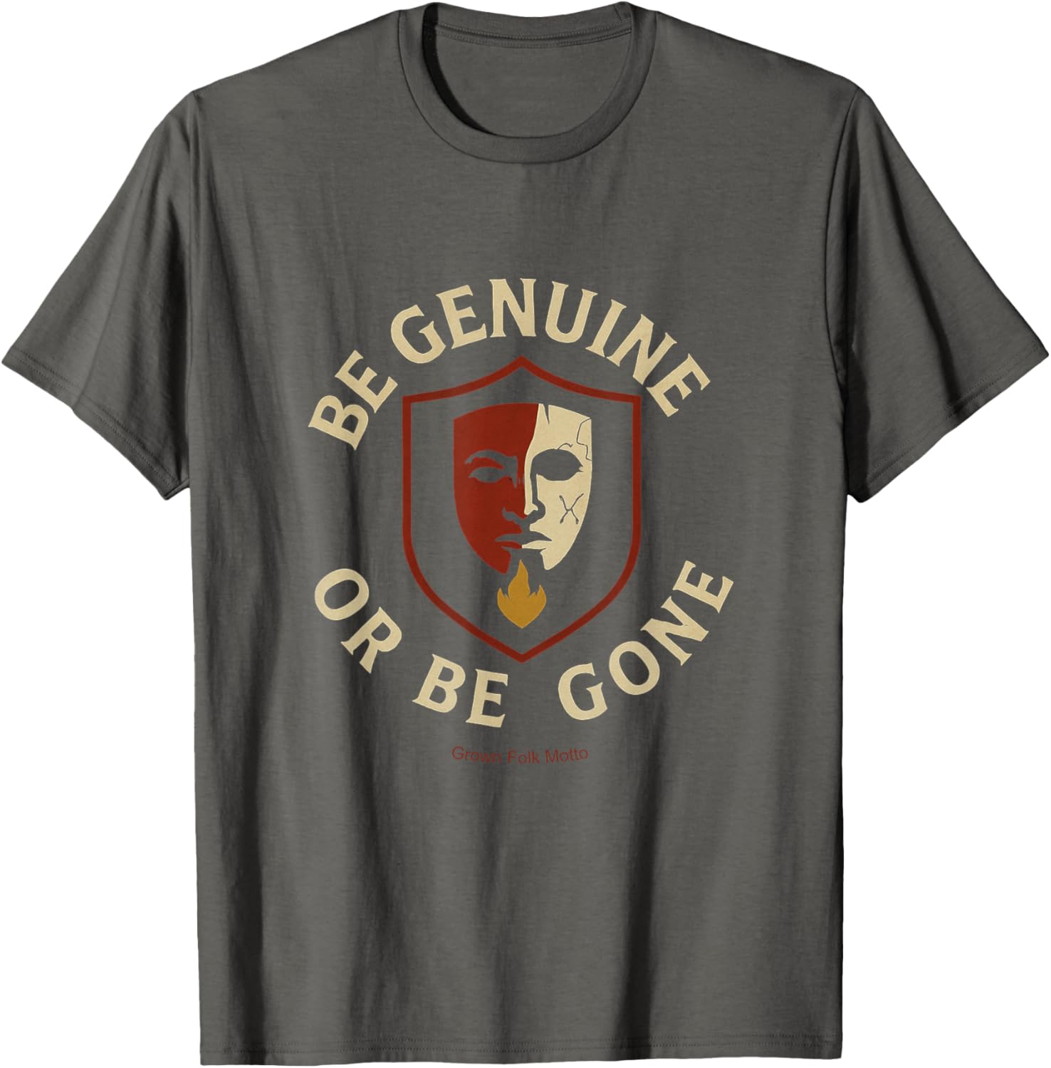 Be Genuine or Be Gone Motivational T-Shirt for Inspiring Style - 5