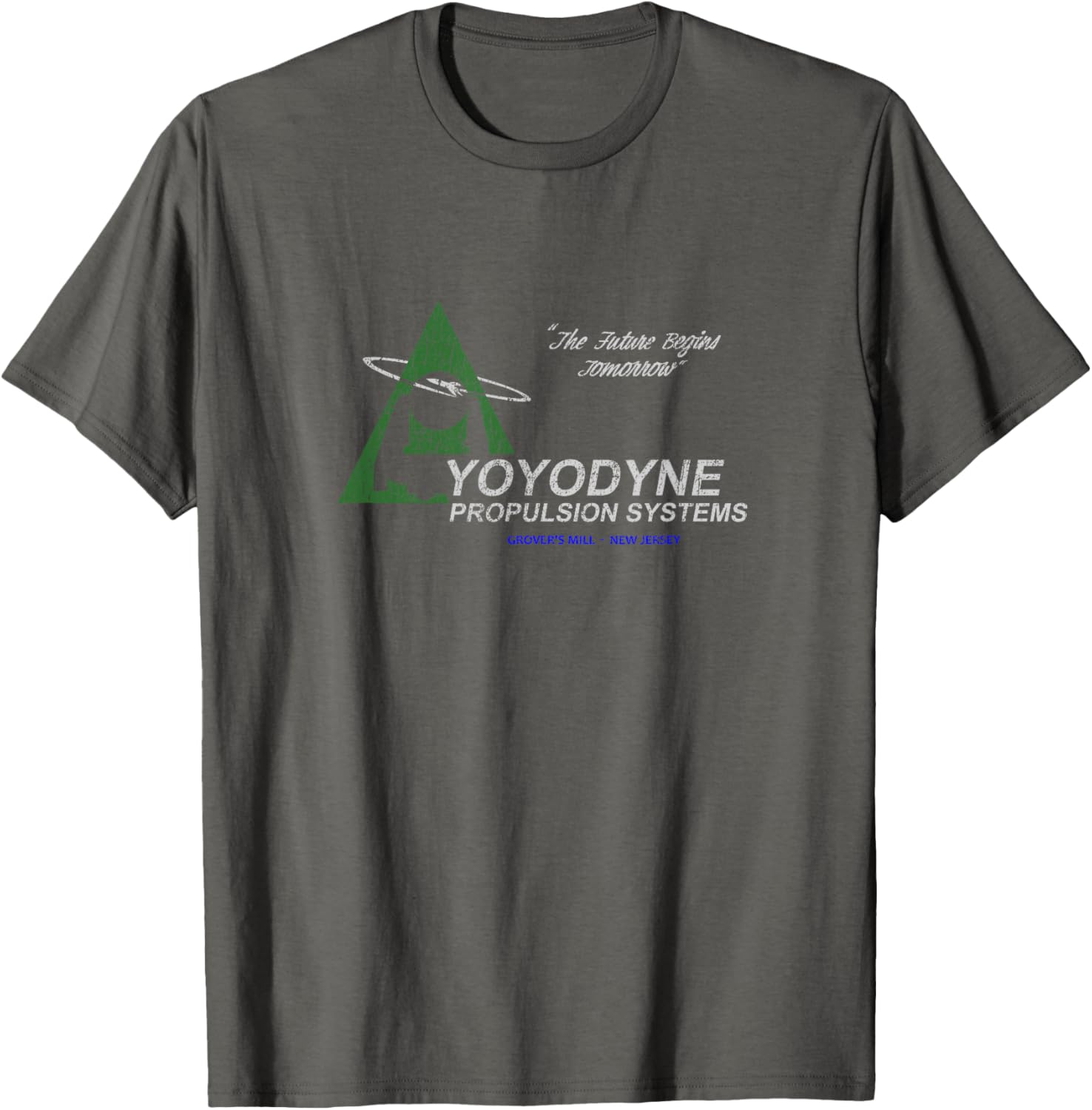 Yoyodyne Propulsion Systems Pre-distressed T-Shirt for Creative Style - 3