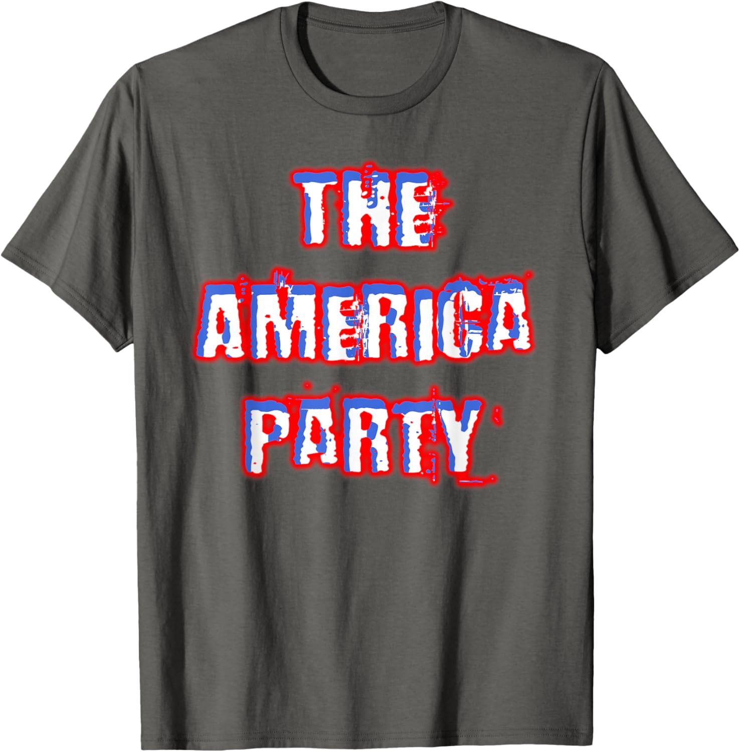 America Party Red White and Blue T-Shirt for Fun and Festive Wear - 29