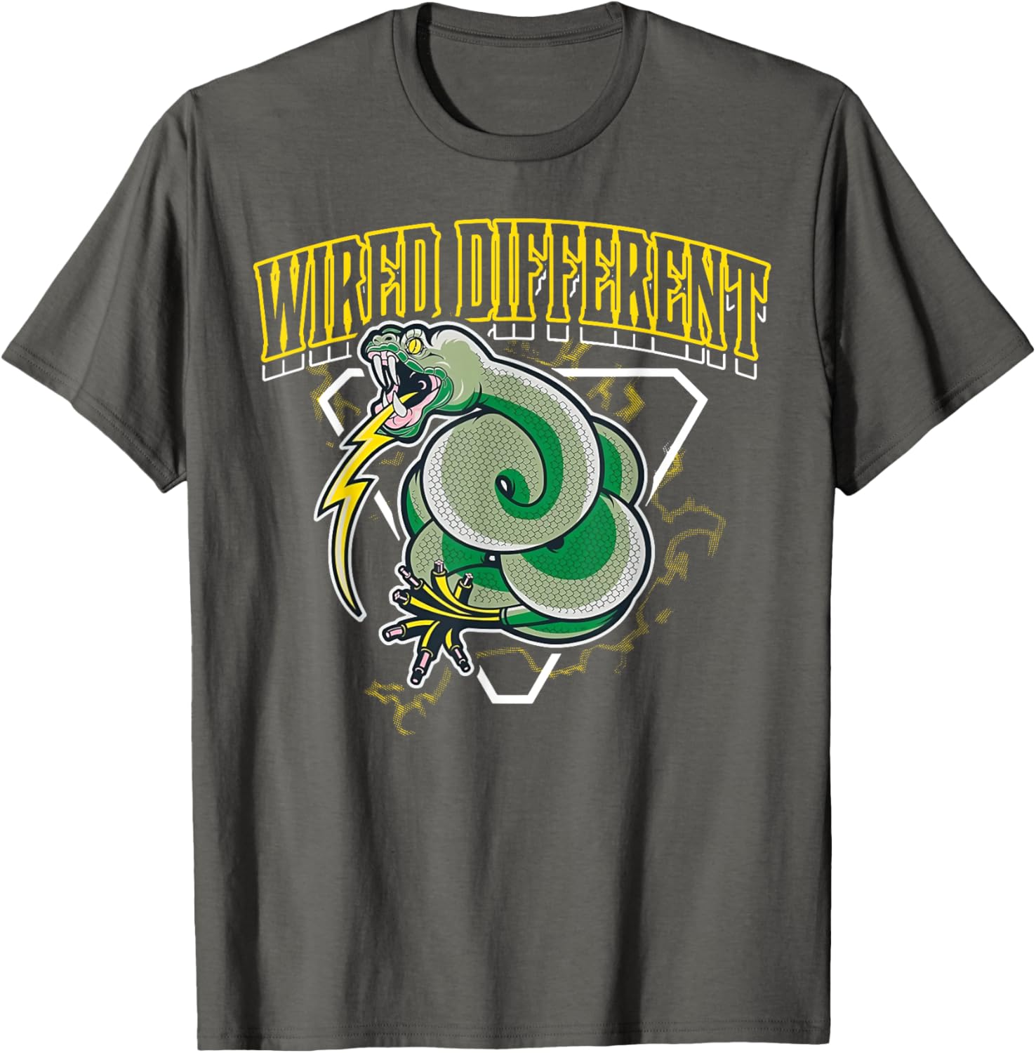 Wired Different Snake T-Shirt for Unique Style and Comfort - 6
