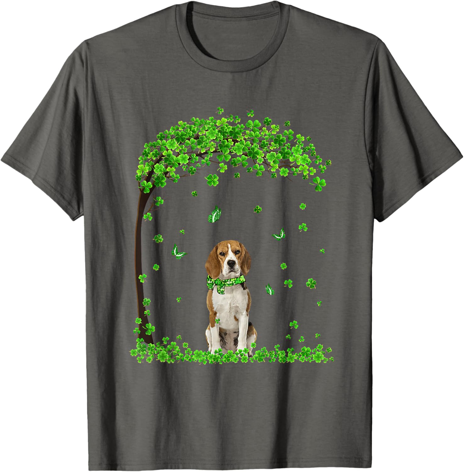 Beagle St Patricks Day Shamrock T-Shirt for Irish Dog Lovers - 23