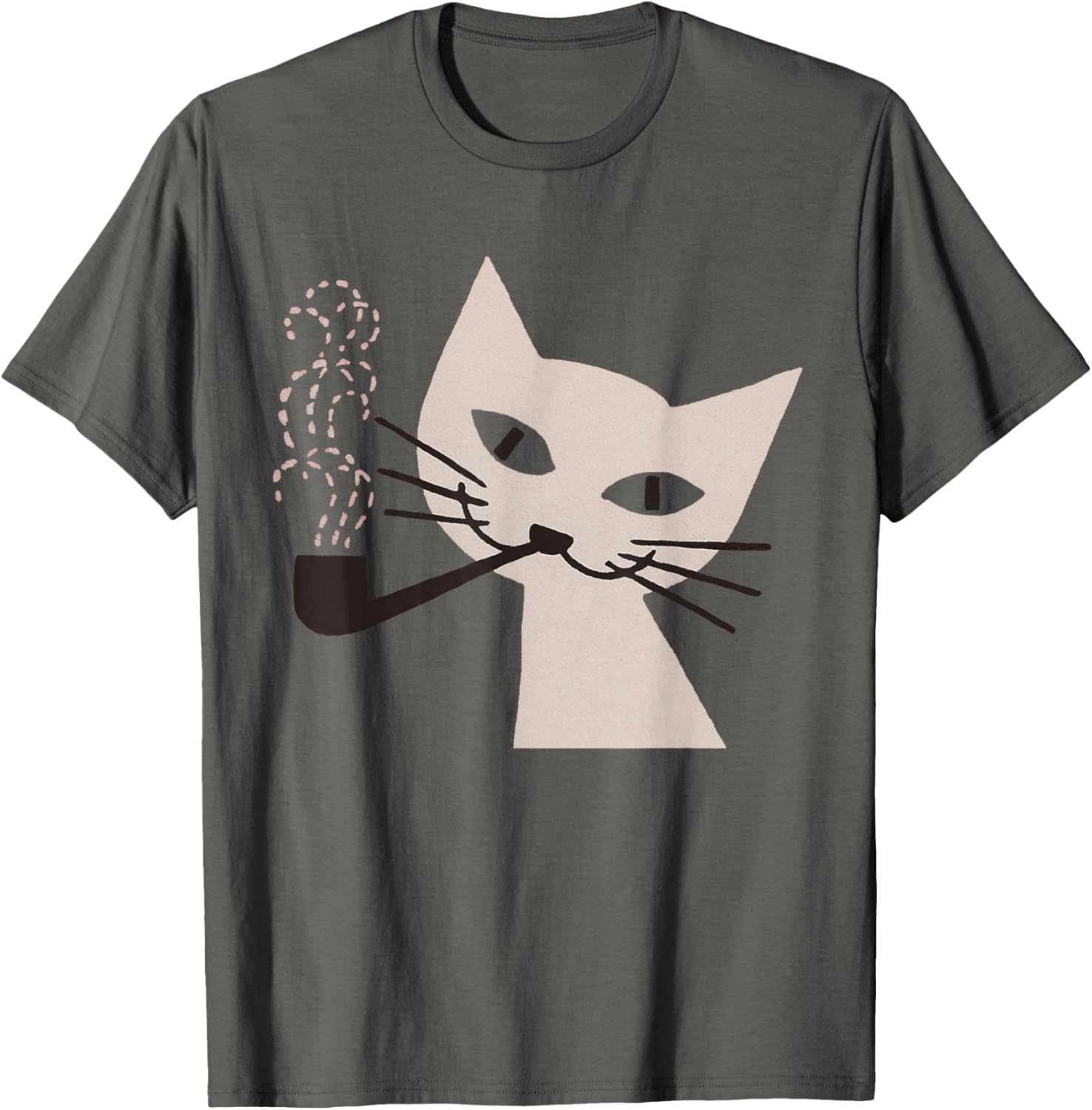 Retro 60s Vintage Cat Smoking Cigarette T-Shirt for Cool Cat Lovers - 14