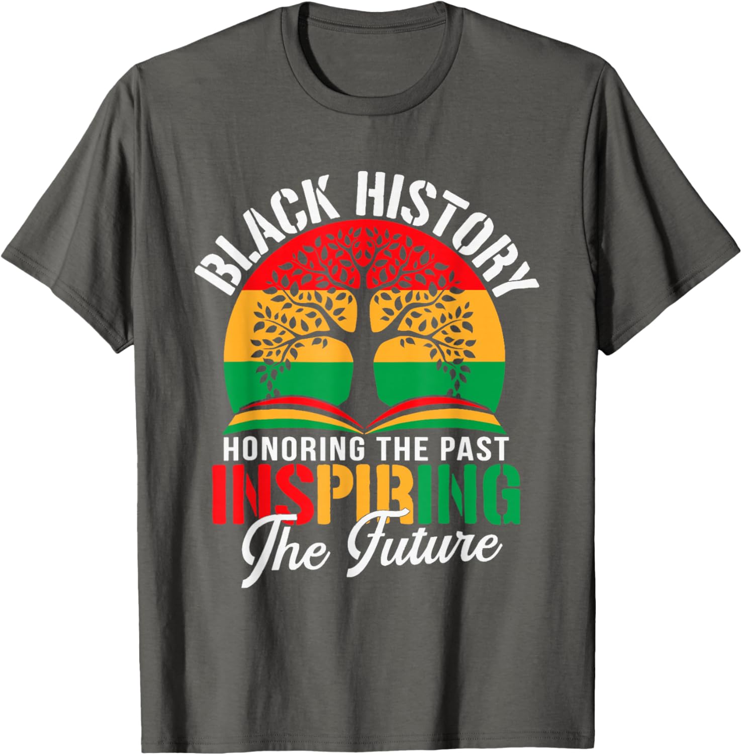 Black History Teacher T-Shirt Honoring the Past Inspiring the Future - 16
