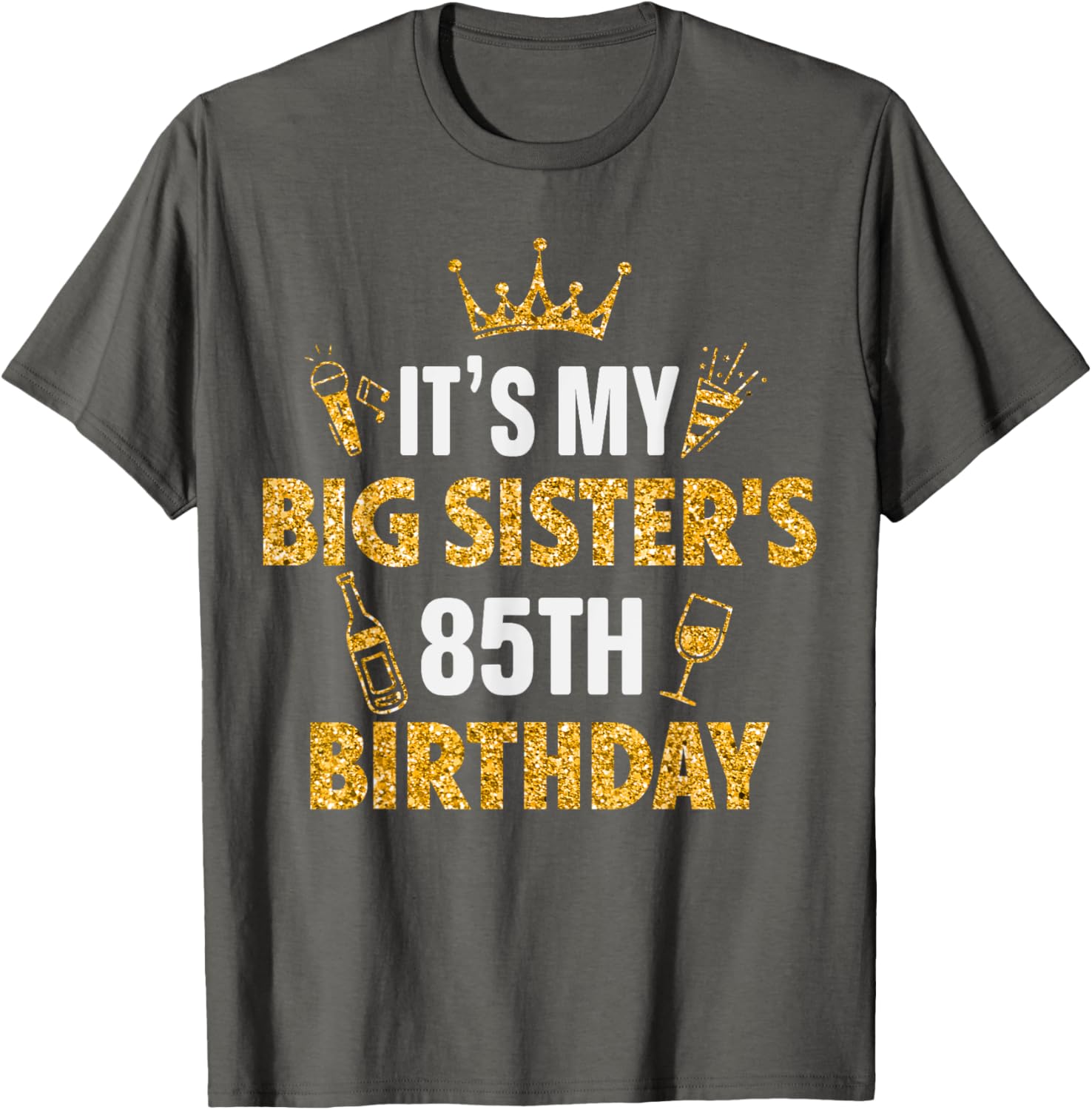 Big Sister's 85th Birthday T-Shirt Retro 1940 Gift for Sister - 11