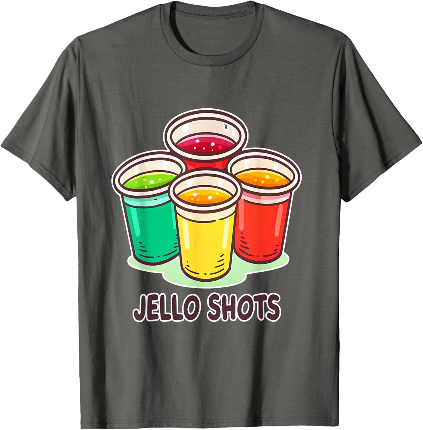 Colorful Jello Shots Party T-Shirt for Fun Celebrations and Events - 26