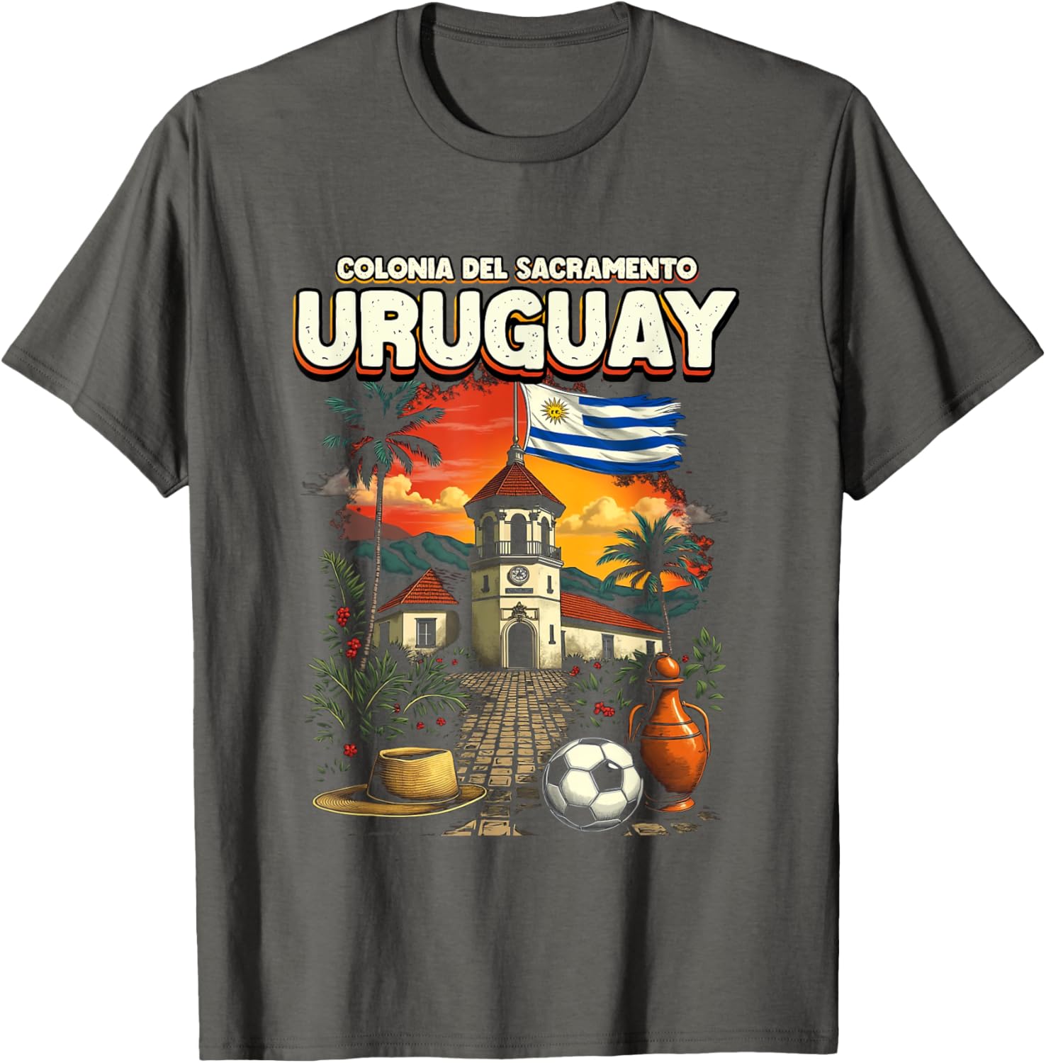 Colonia Del Sacramento Uruguay T-Shirt for Memorable Vacation Souvenir - 18