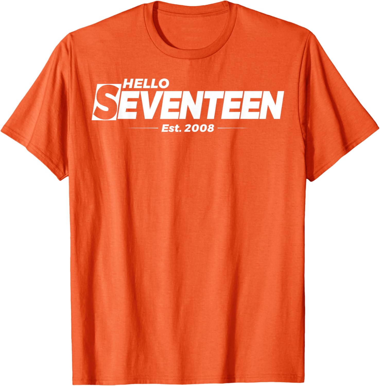 Hello Seventeen Birthday T-Shirt for 17th Birthday Celebration Gifts - 20