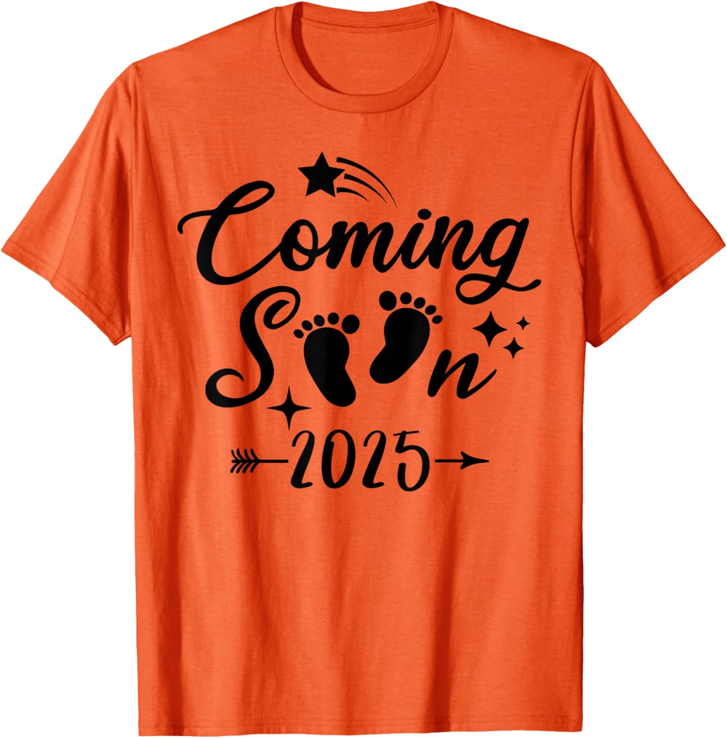 Baby Coming Soon 2025 Newborn Reveal T-Shirt for Expecting Parents - 10