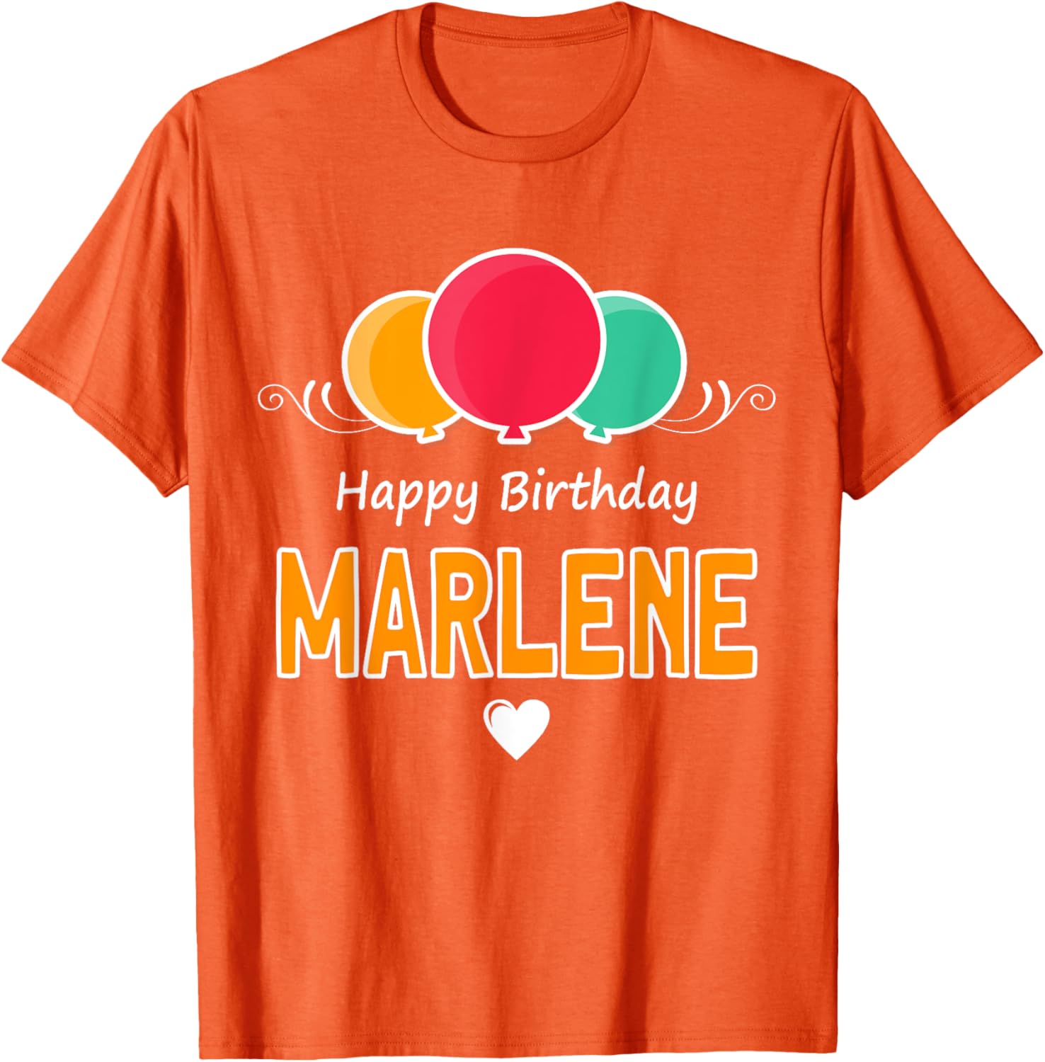 Happy Birthday Marlene T-Shirt Fun Gift for Celebrating Special Days - 3