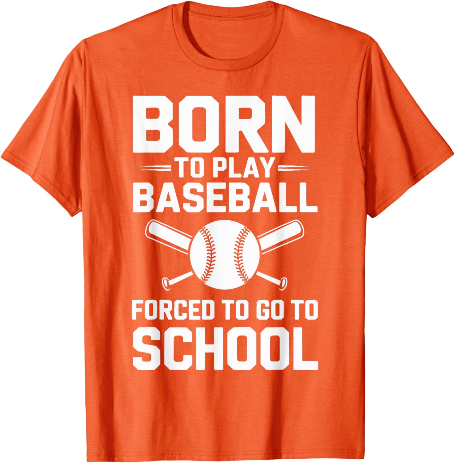 Born to Play Baseball T-Shirt Perfect for Young Athletes in School - 8