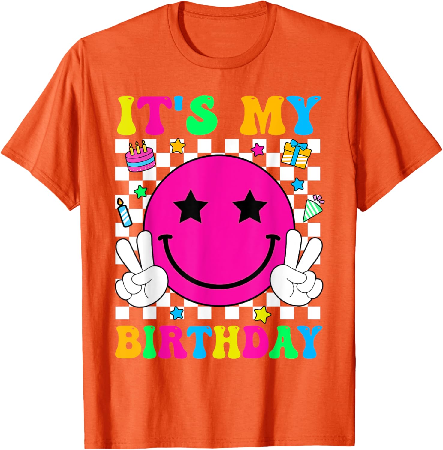 Groovy It's My Birthday T-Shirt for Men, Women, Teens, and Kids - 2