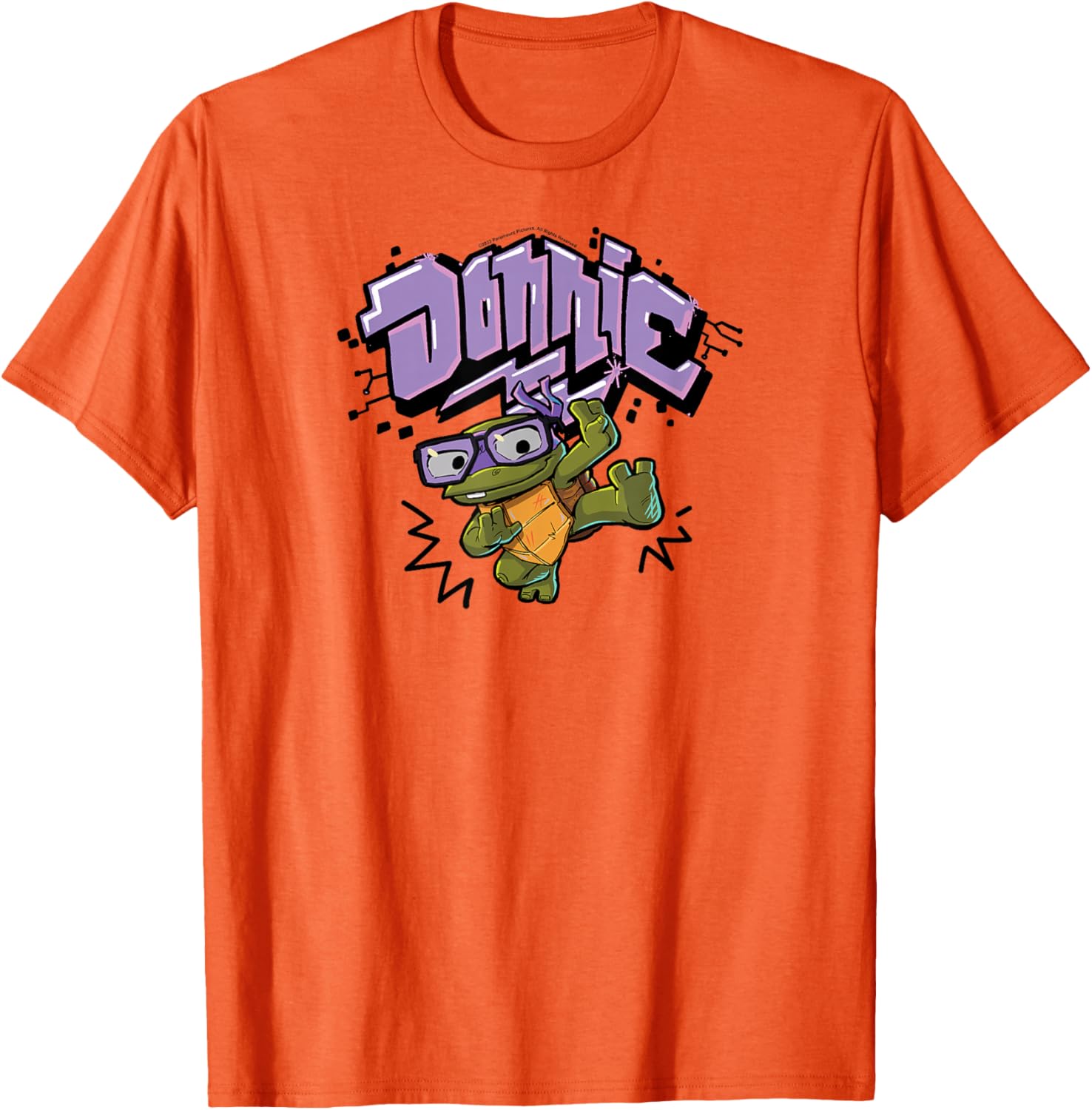 Adorable Teenage Mutant Ninja Turtles Baby Donnie T-Shirt for Kids - 3