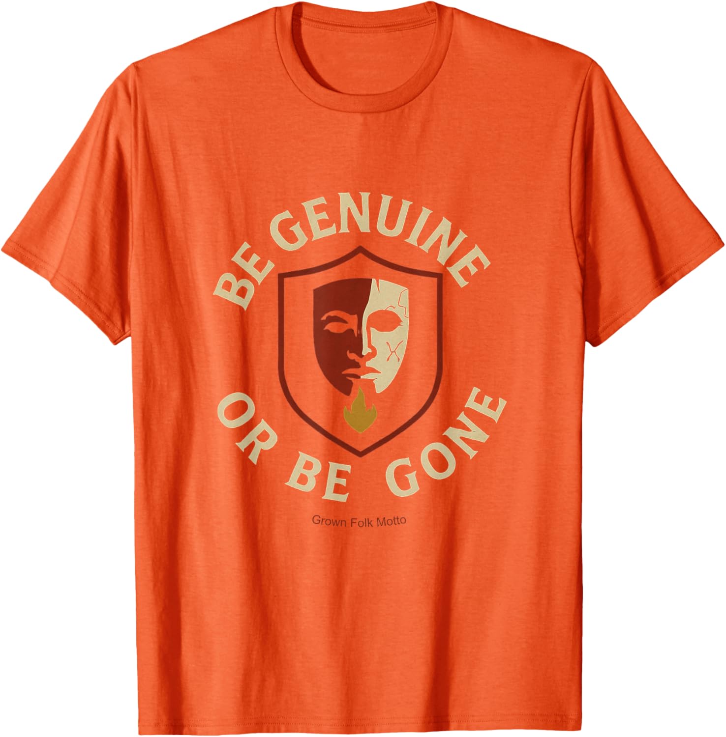 Be Genuine or Be Gone Motivational T-Shirt for Inspiring Style - 13