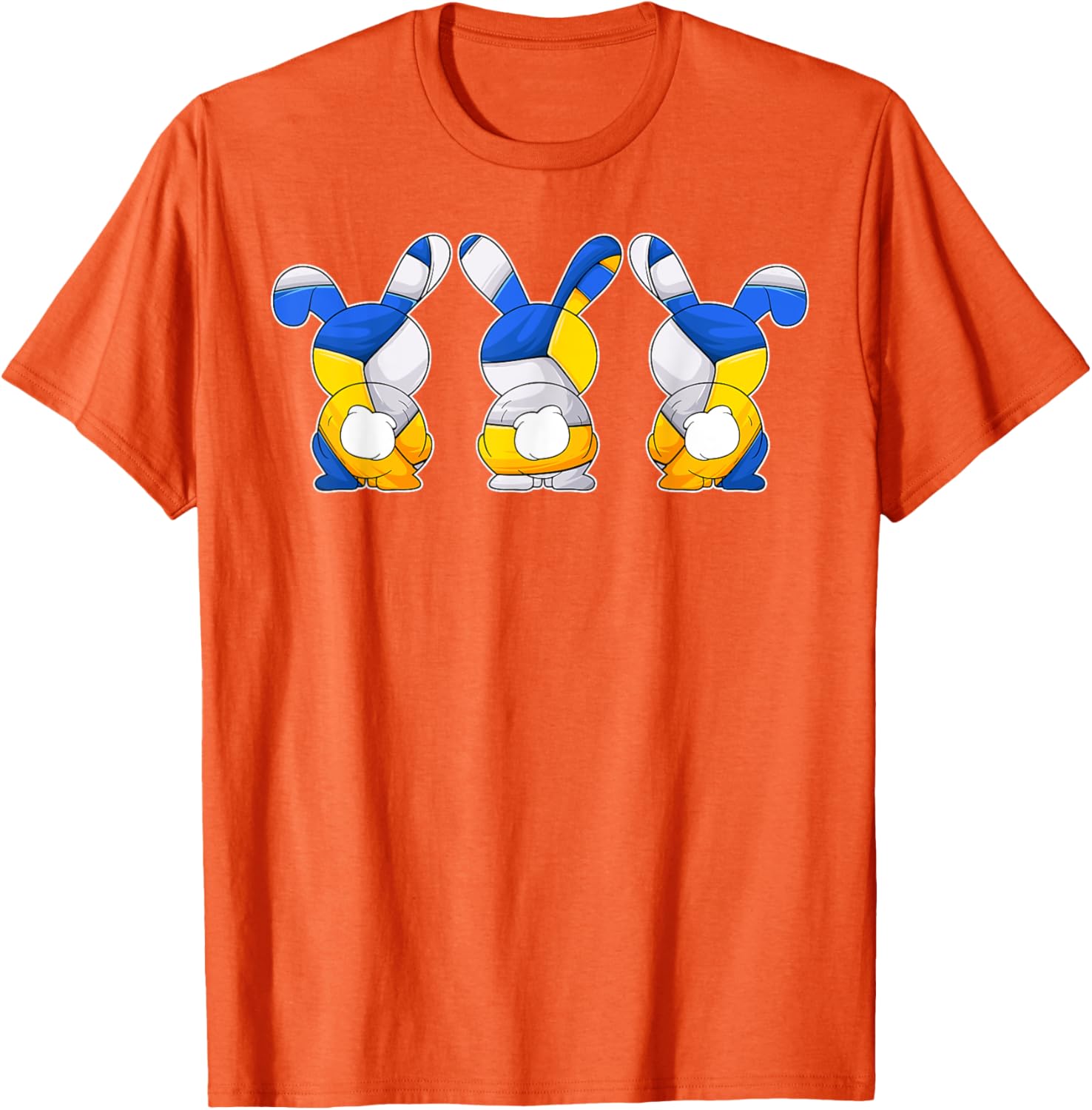 Funny Volleyball Easter Bunnies T-Shirt for Men and Boys Celebrating Easter - 14