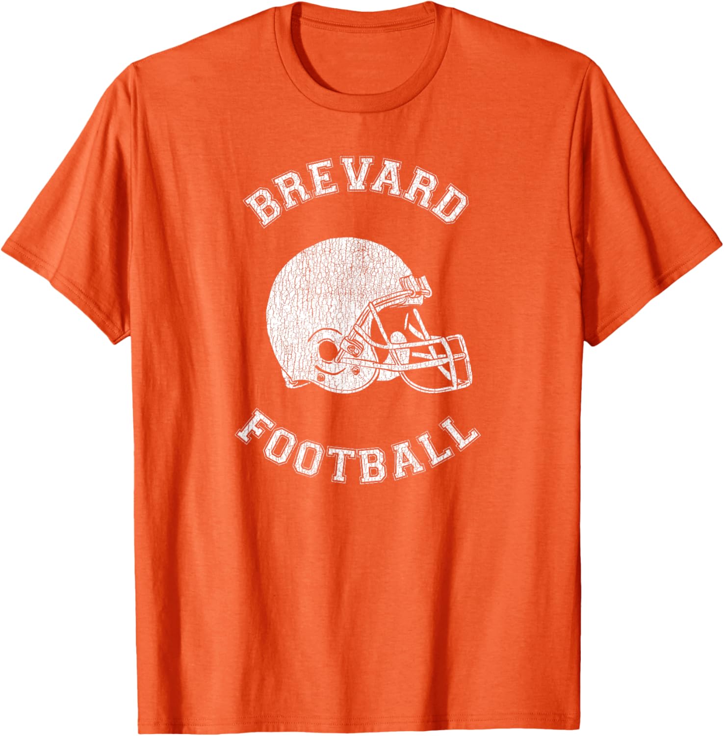 Brevard Retro 1980s Distressed Football P.E. Department T-Shirt - 4