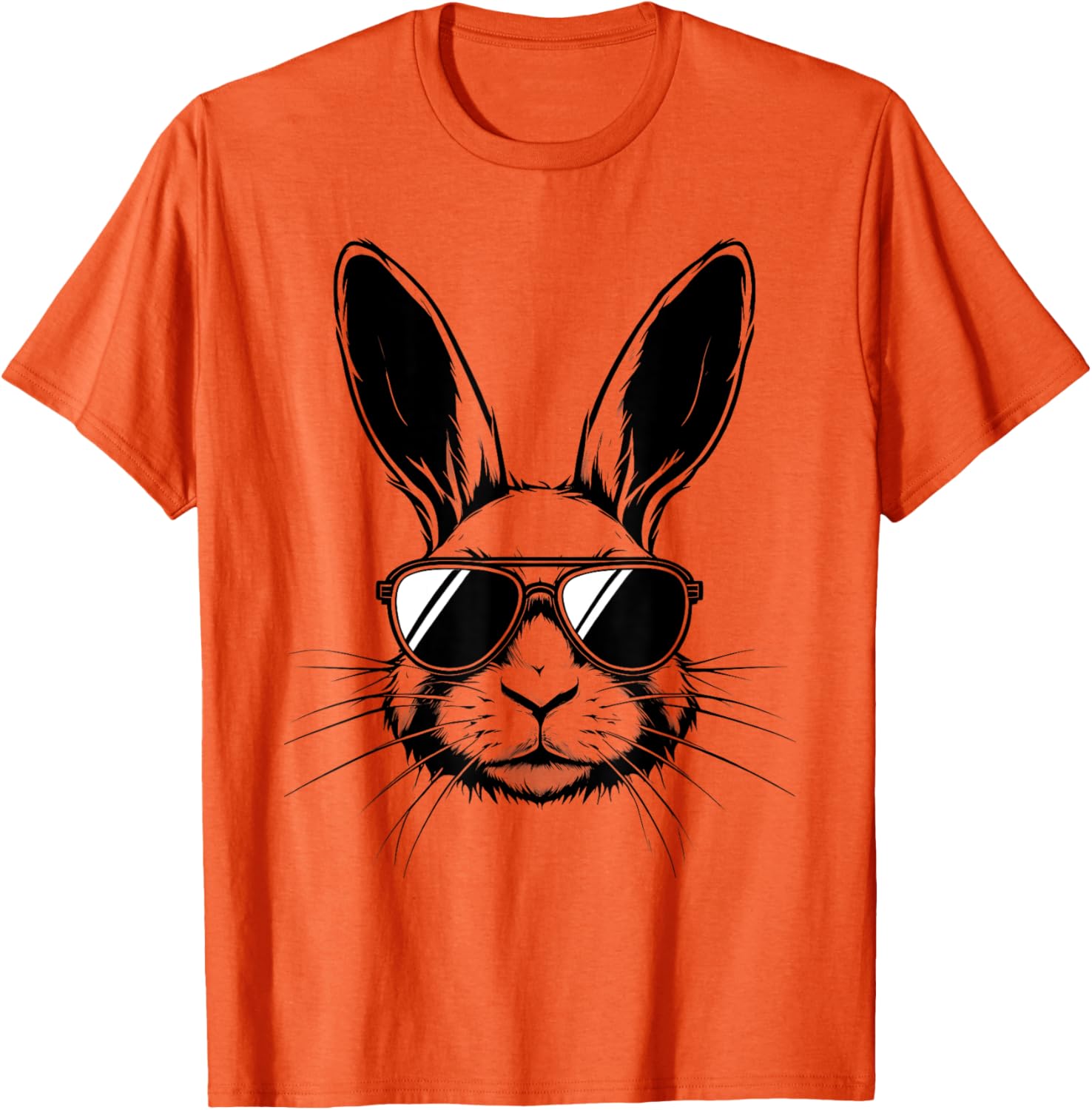 Bunny Face Glasses Shirt for Men Boys Kids Perfect for Easter Day - 2