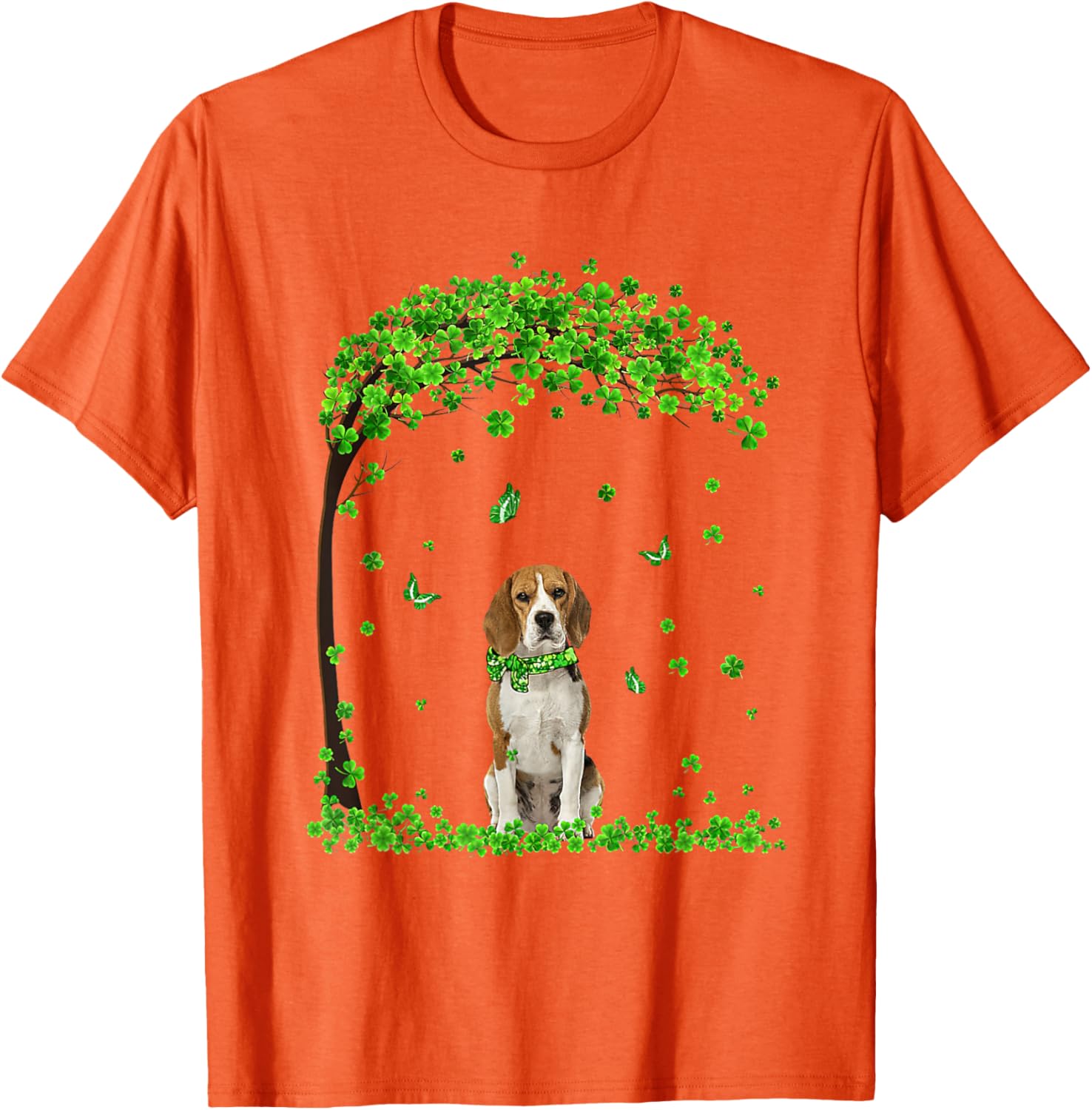 Beagle St Patricks Day Shamrock T-Shirt for Irish Dog Lovers - 22
