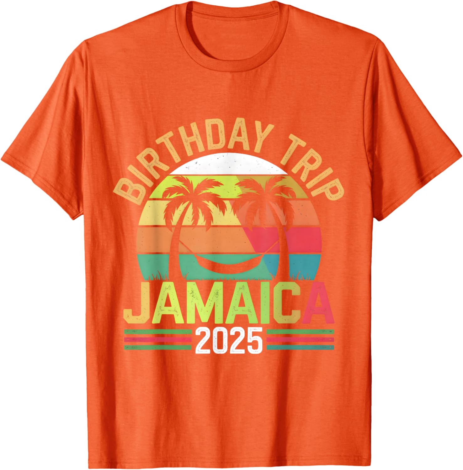Jamaica 2025 Birthday Girls Trip Matching T-Shirt for Fun Celebrations - 6