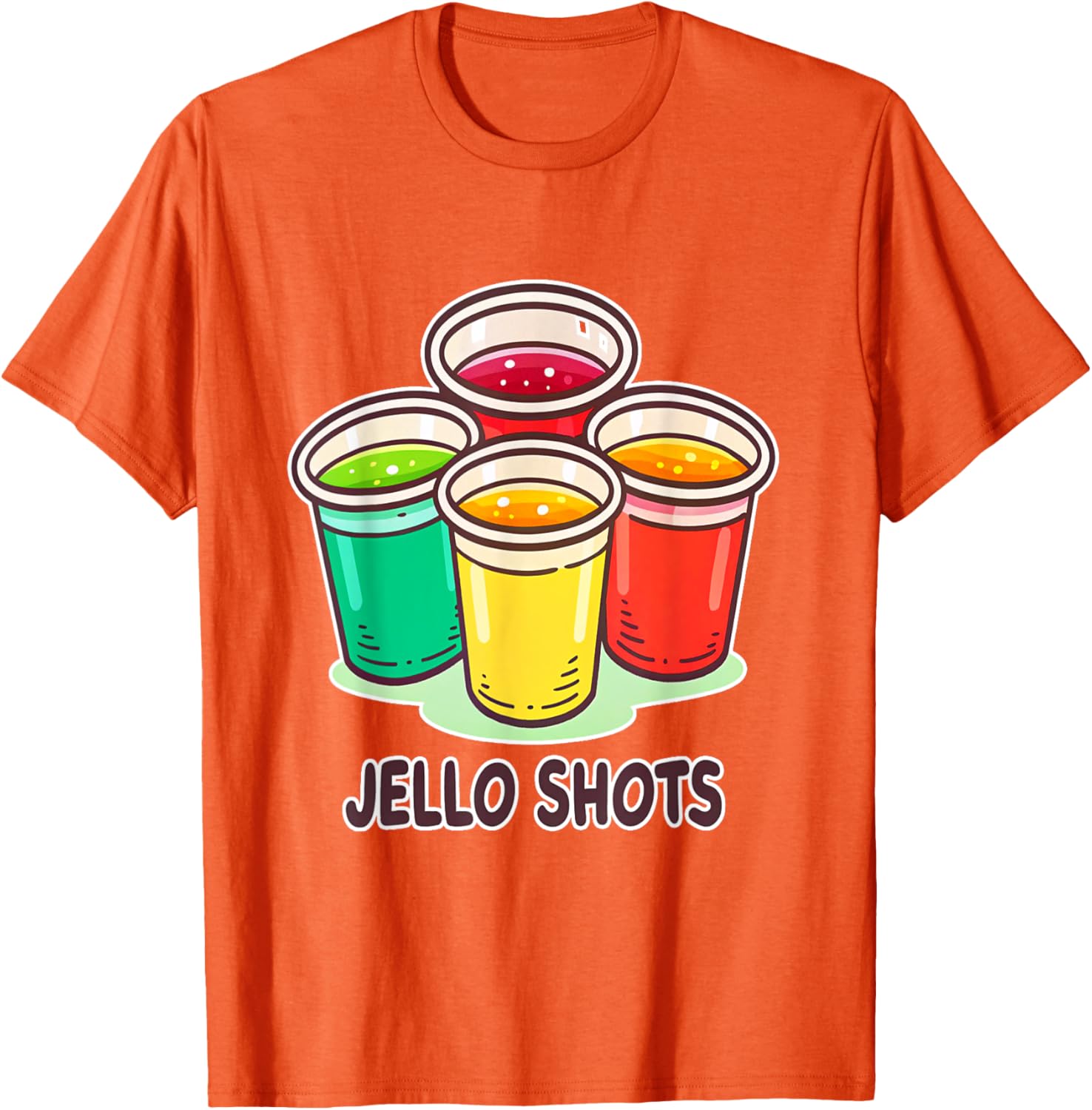 Colorful Jello Shots Party T-Shirt for Fun Celebrations and Events - 19