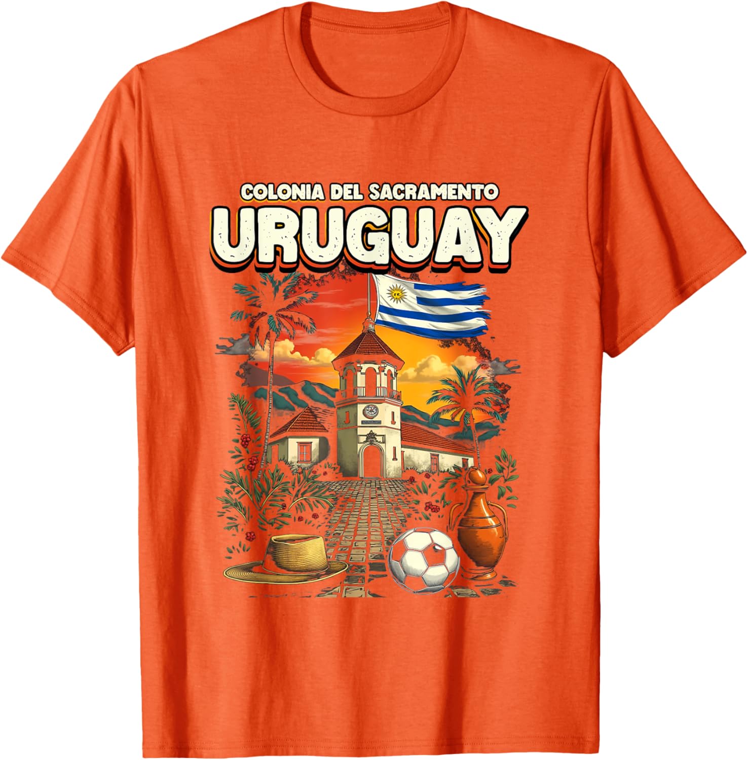 Colonia Del Sacramento Uruguay T-Shirt for Memorable Vacation Souvenir - 3