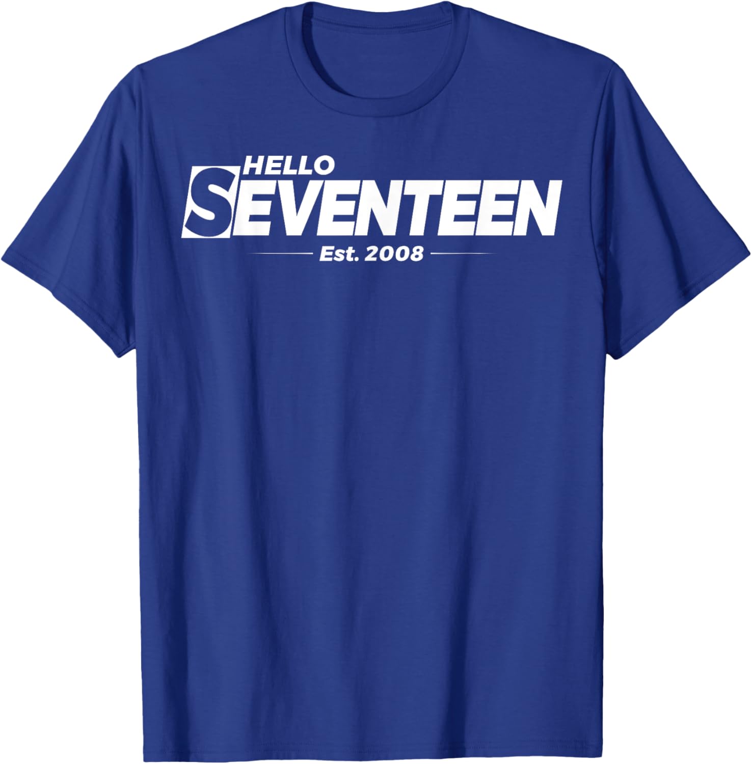 Hello Seventeen Birthday T-Shirt for 17th Birthday Celebration Gifts - 14
