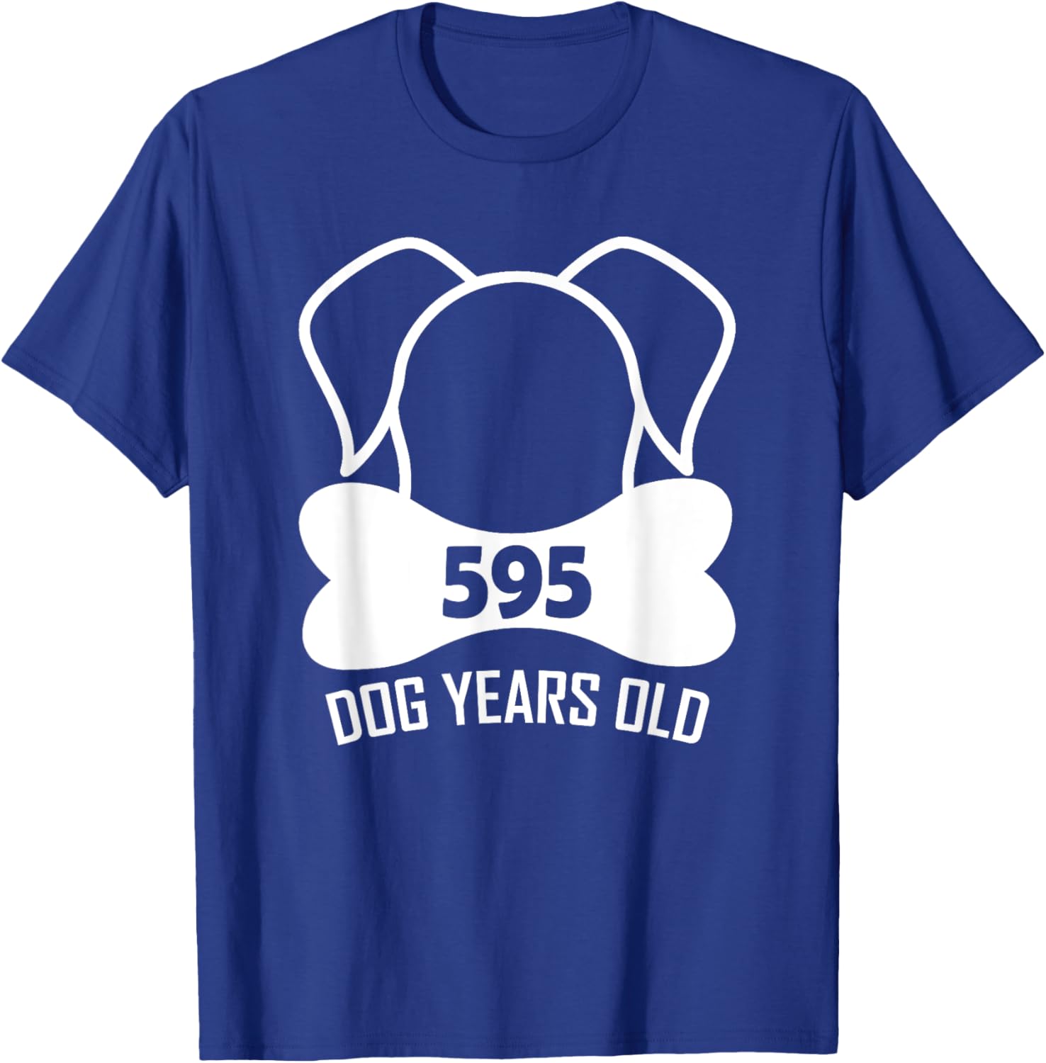 Funny 595 Dog Years Old 85th Birthday Shirt for Dog Lovers - 7