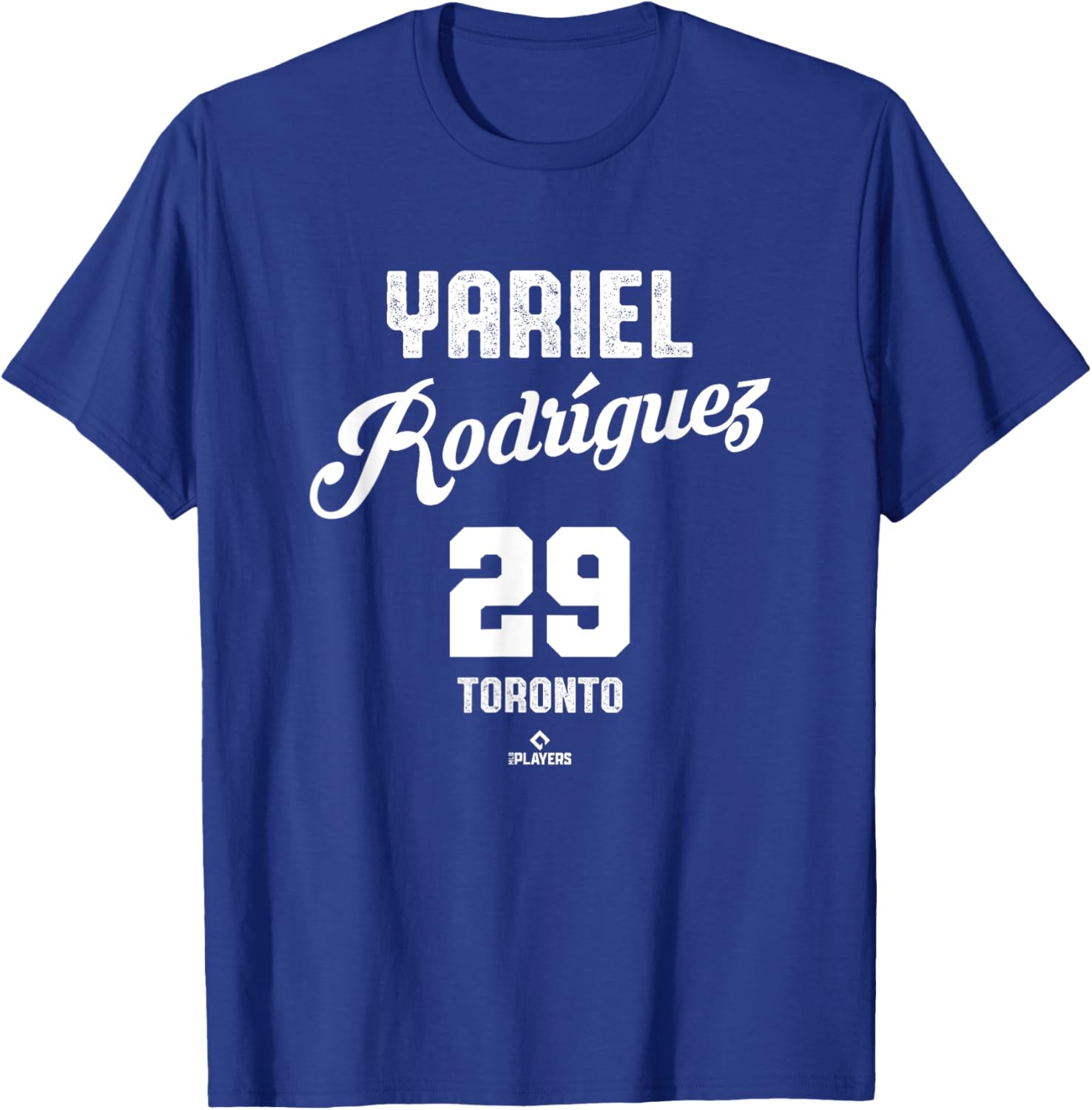 Yariel Rodriguez 29 Toronto Baseball Vintage MLBPA T-Shirt for Fans - 5