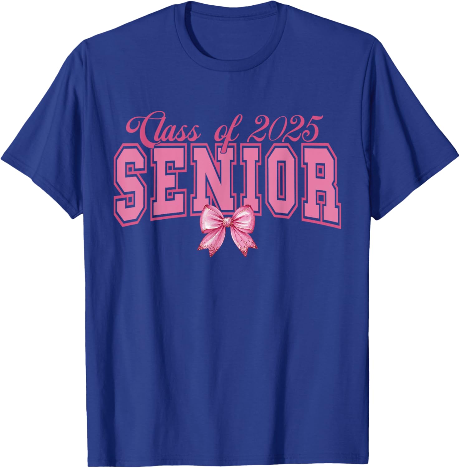 Class of 2025 Graduation Bow Tee Stylish T-Shirt for Proud Grads - 6