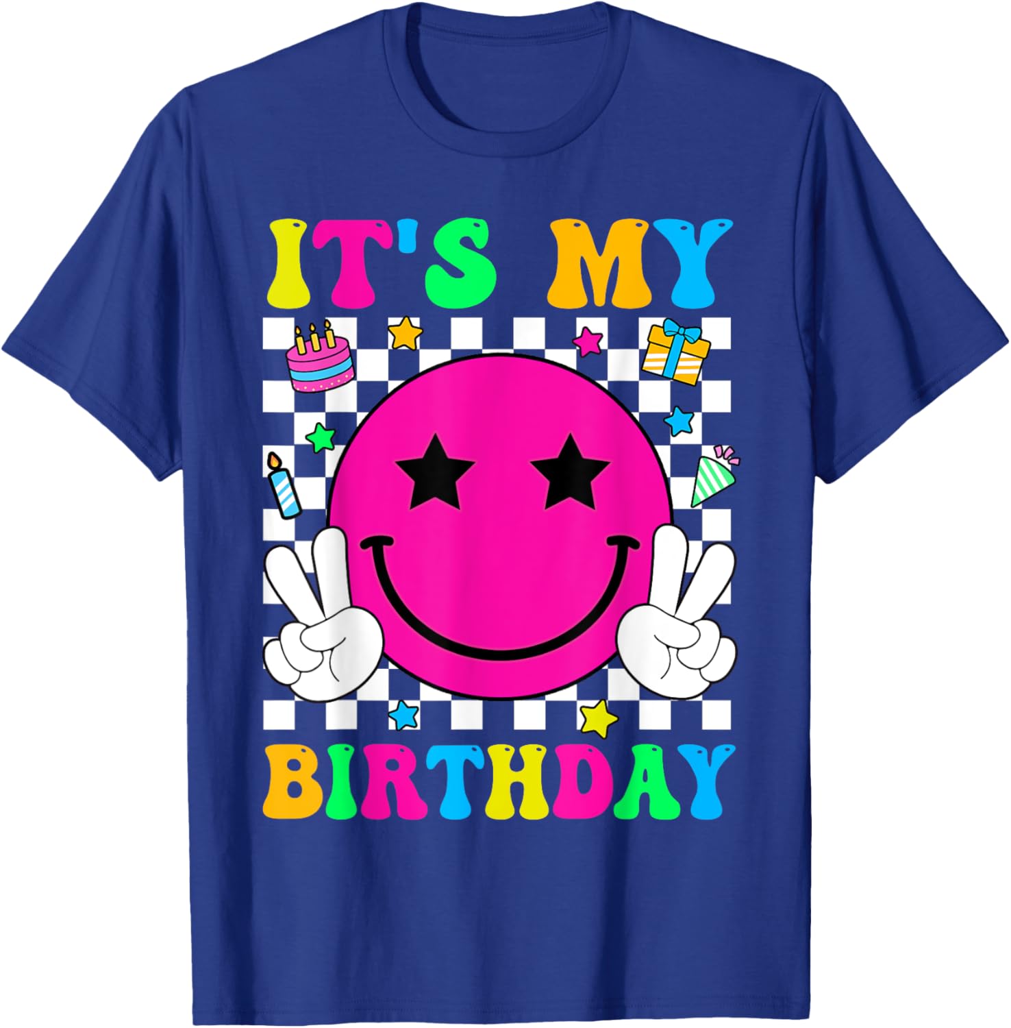 Groovy It's My Birthday T-Shirt for Men, Women, Teens, and Kids - 28