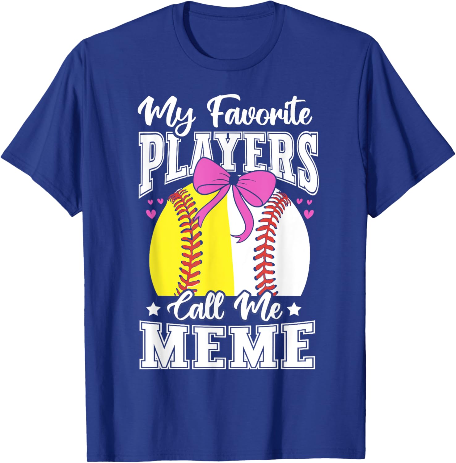 Baseball Grandma's Favorite Softball Players Meme T-Shirt for Fans - 20