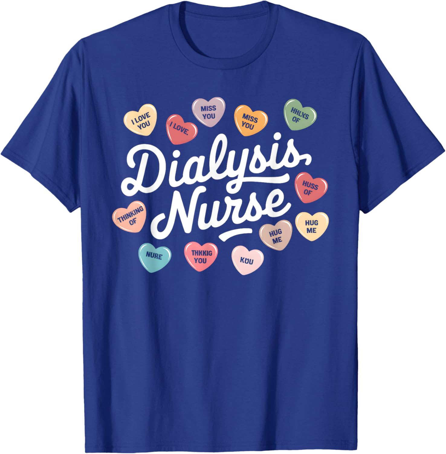 Valentine's Day Dialysis Nurse T-Shirt for Nephrology Technicians - 8