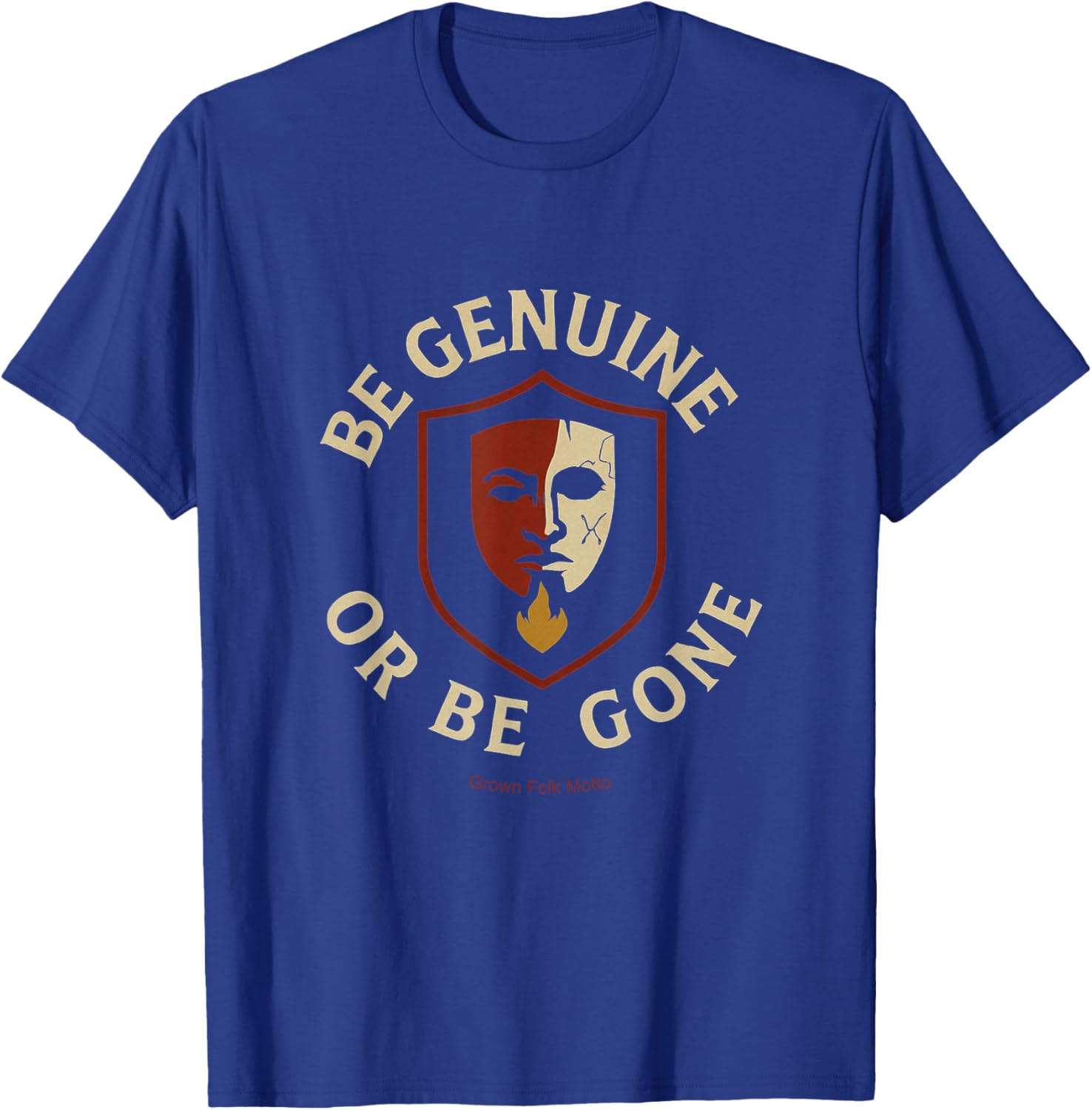 Be Genuine or Be Gone Motivational T-Shirt for Inspiring Style - 7
