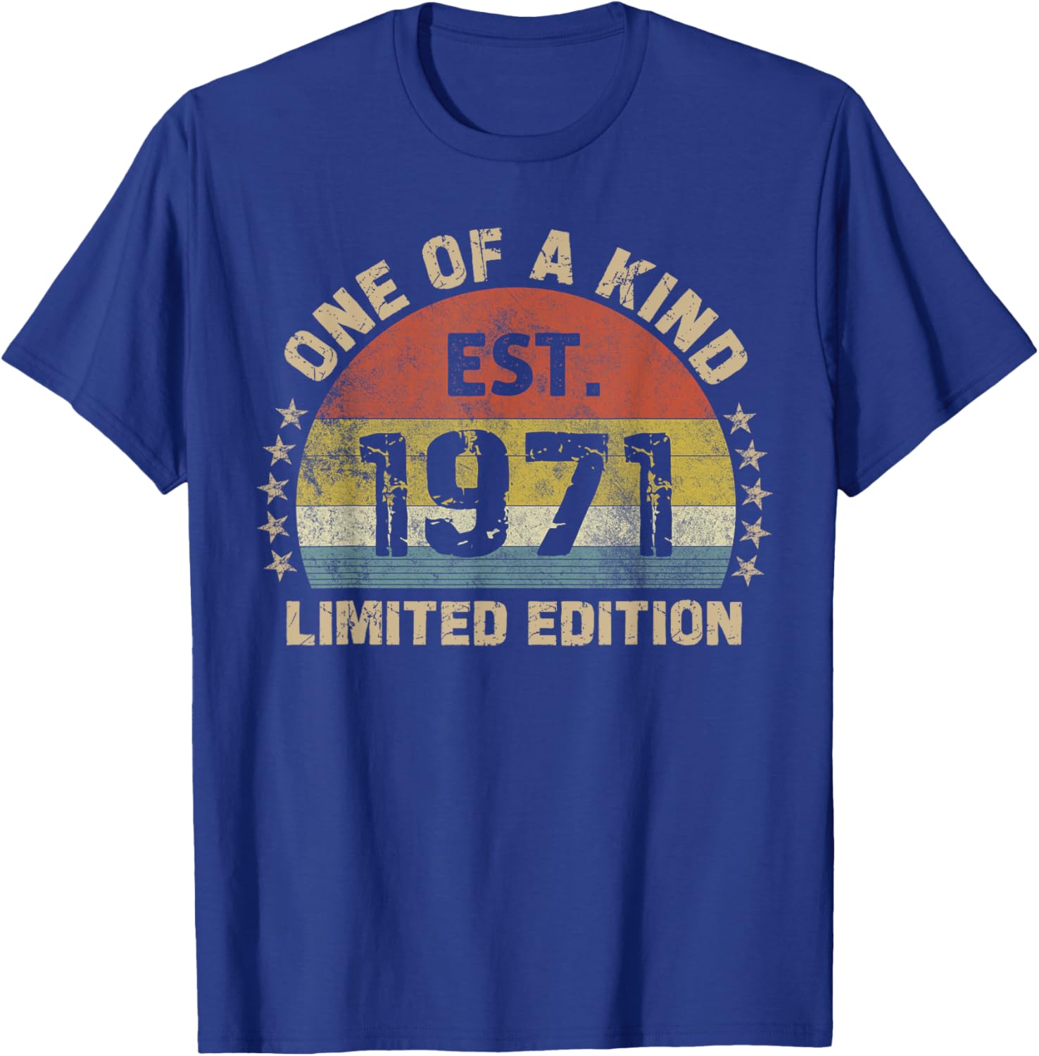 Limited Edition 54th Birthday T-Shirt for 54 Year Olds Born in 1971 - 9