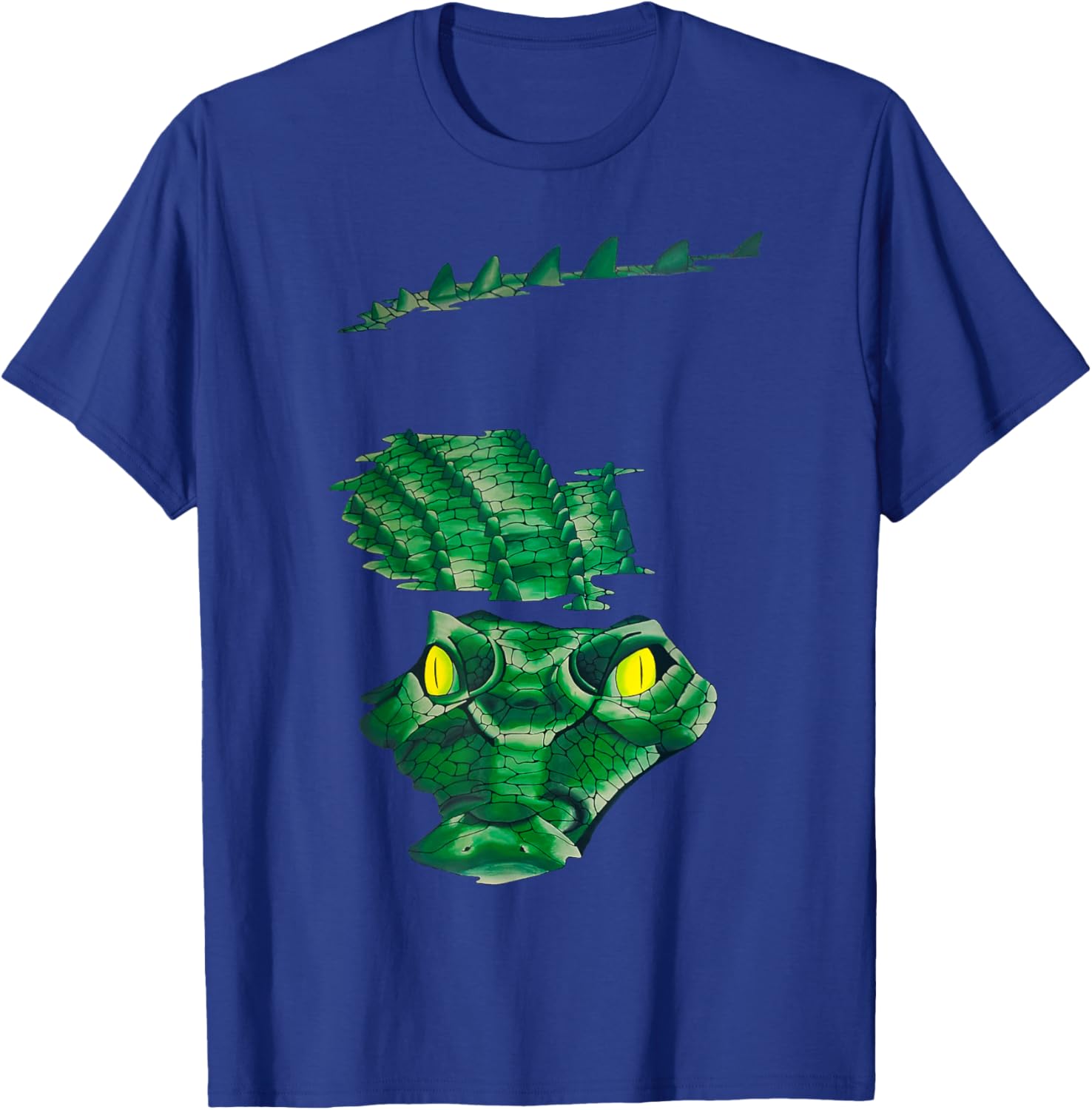 Vintage Crocodile Jurassic Art T-Shirt for Reptile Lovers and Collectors - 16