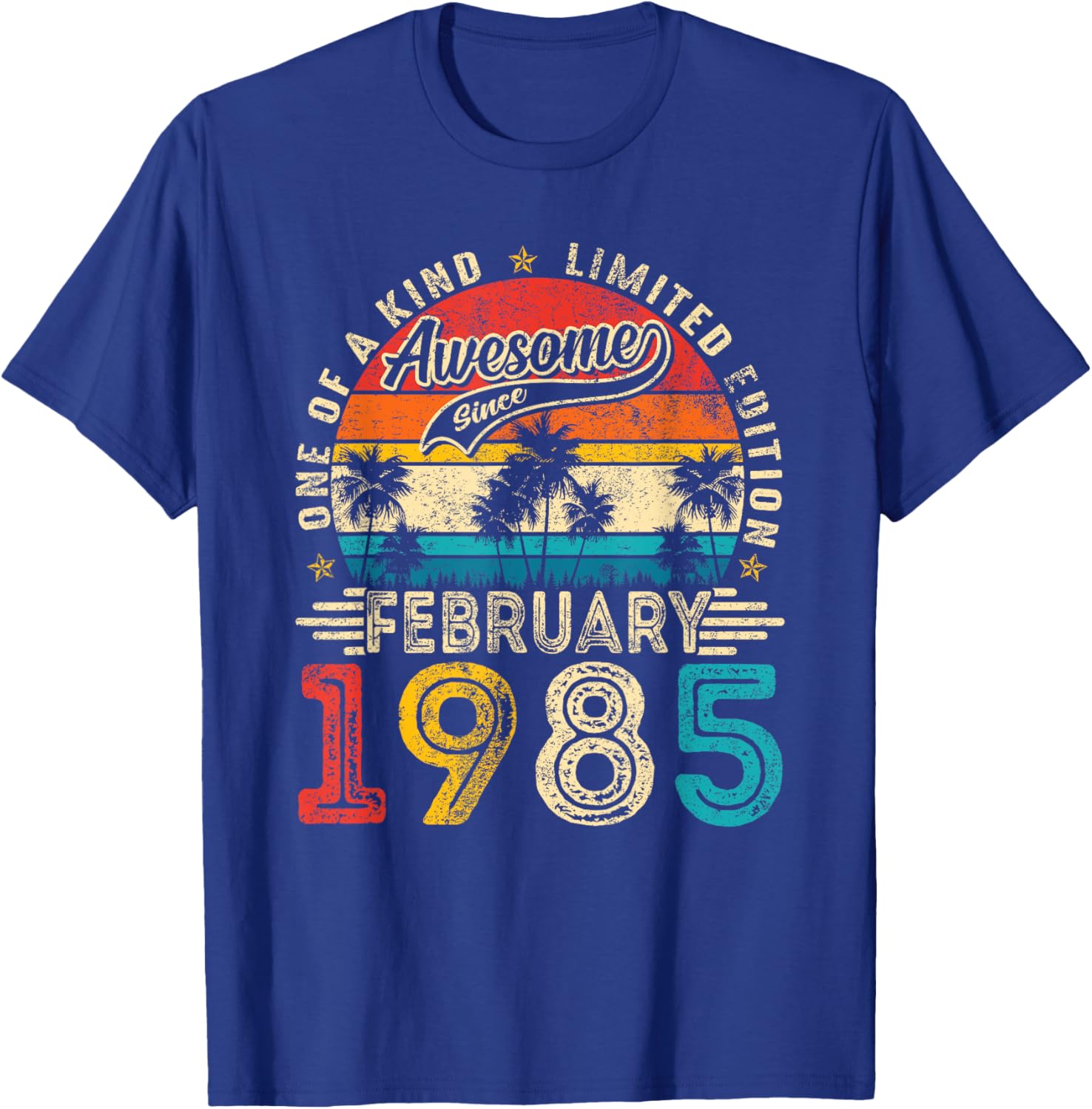 40 Years Awesome Since February 1985 Women's T-Shirt for 40th Birthday - 9