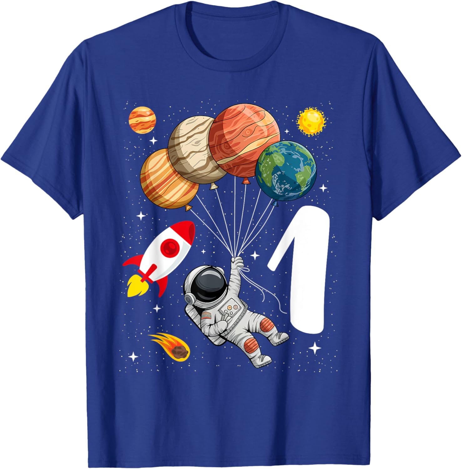 Adorable 1st Birthday Astronaut T-Shirt for Boys and Girls - 9